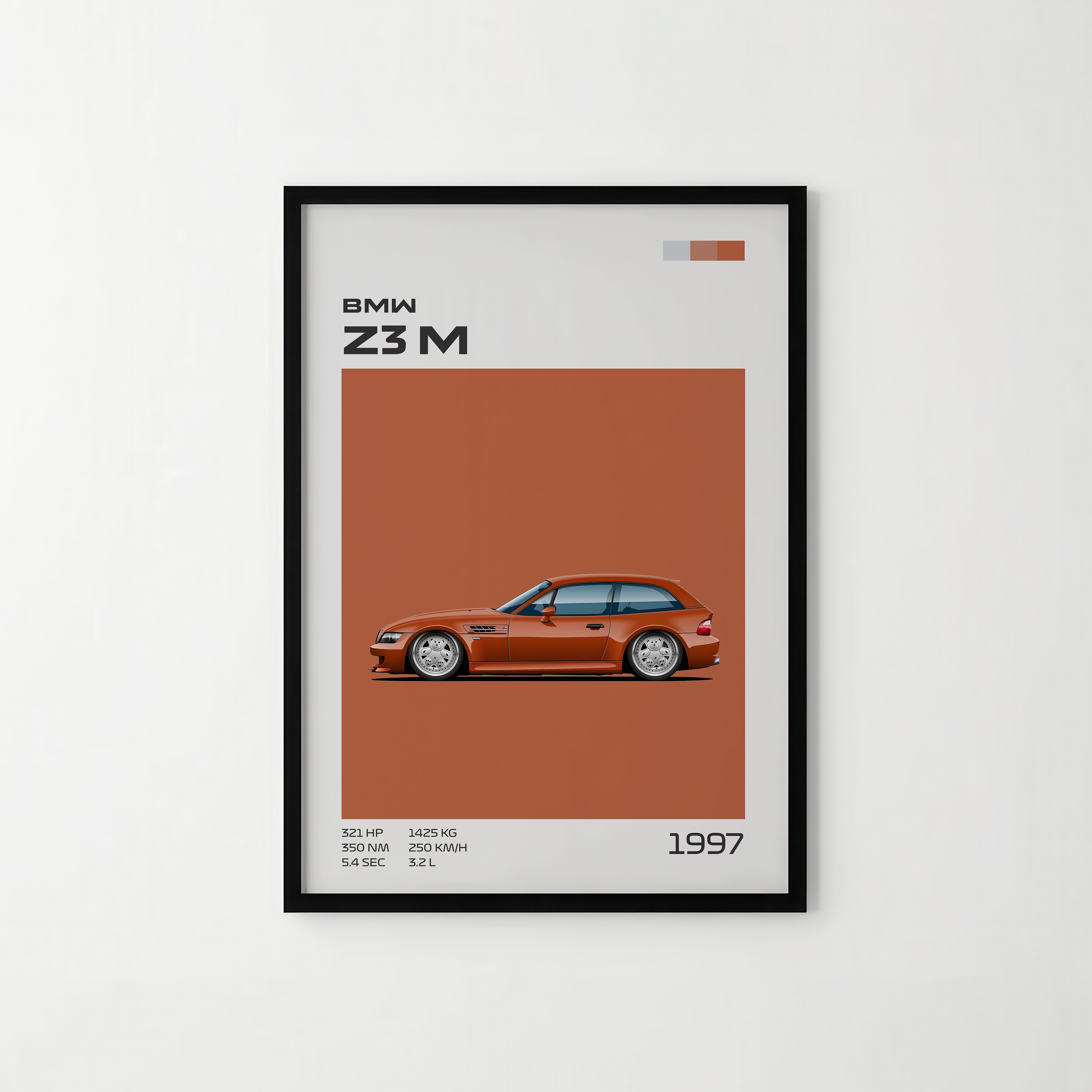 Poster BMW Z3 M "Classic Edition"
