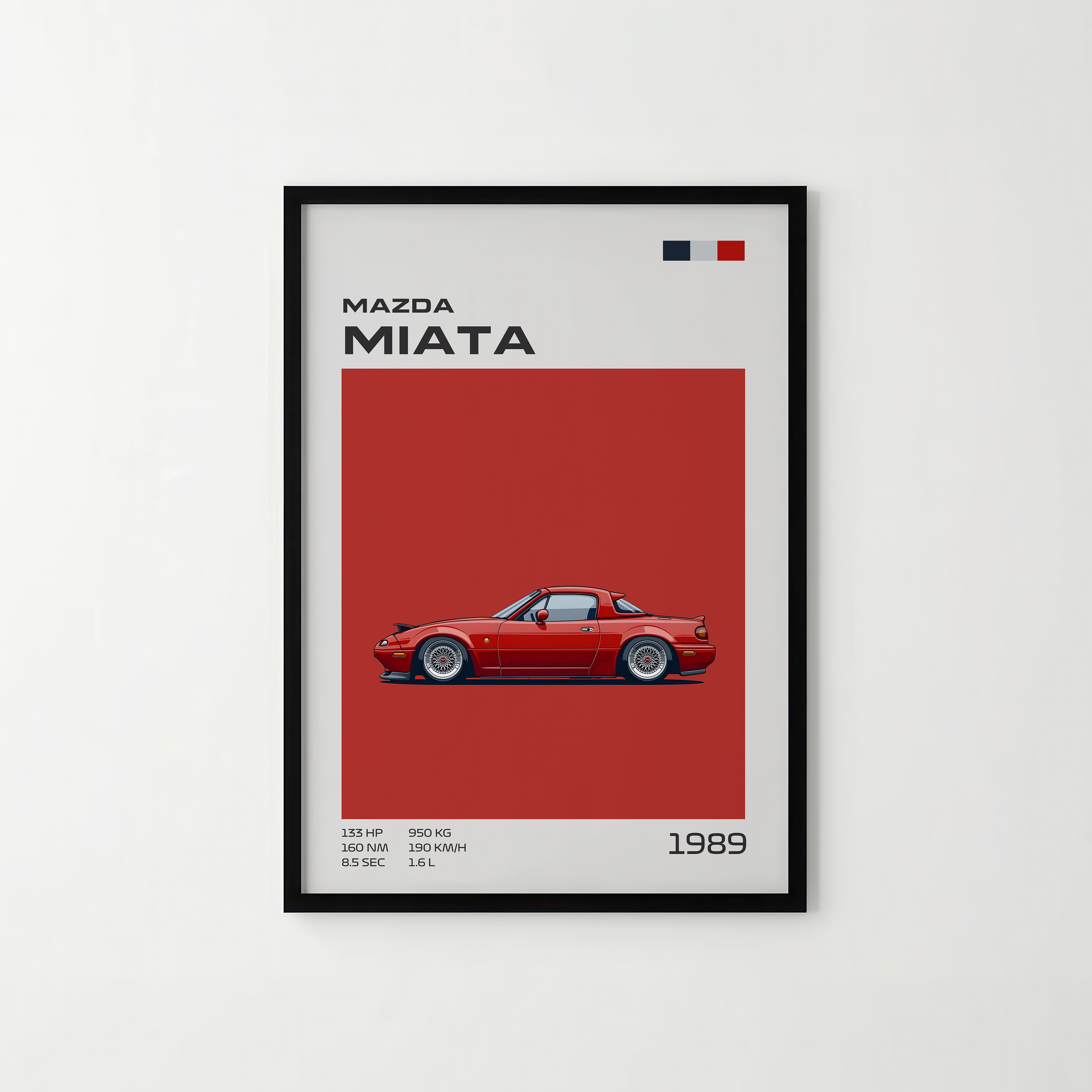 Poster Mazda MX-5 Miata "Classic Edition"