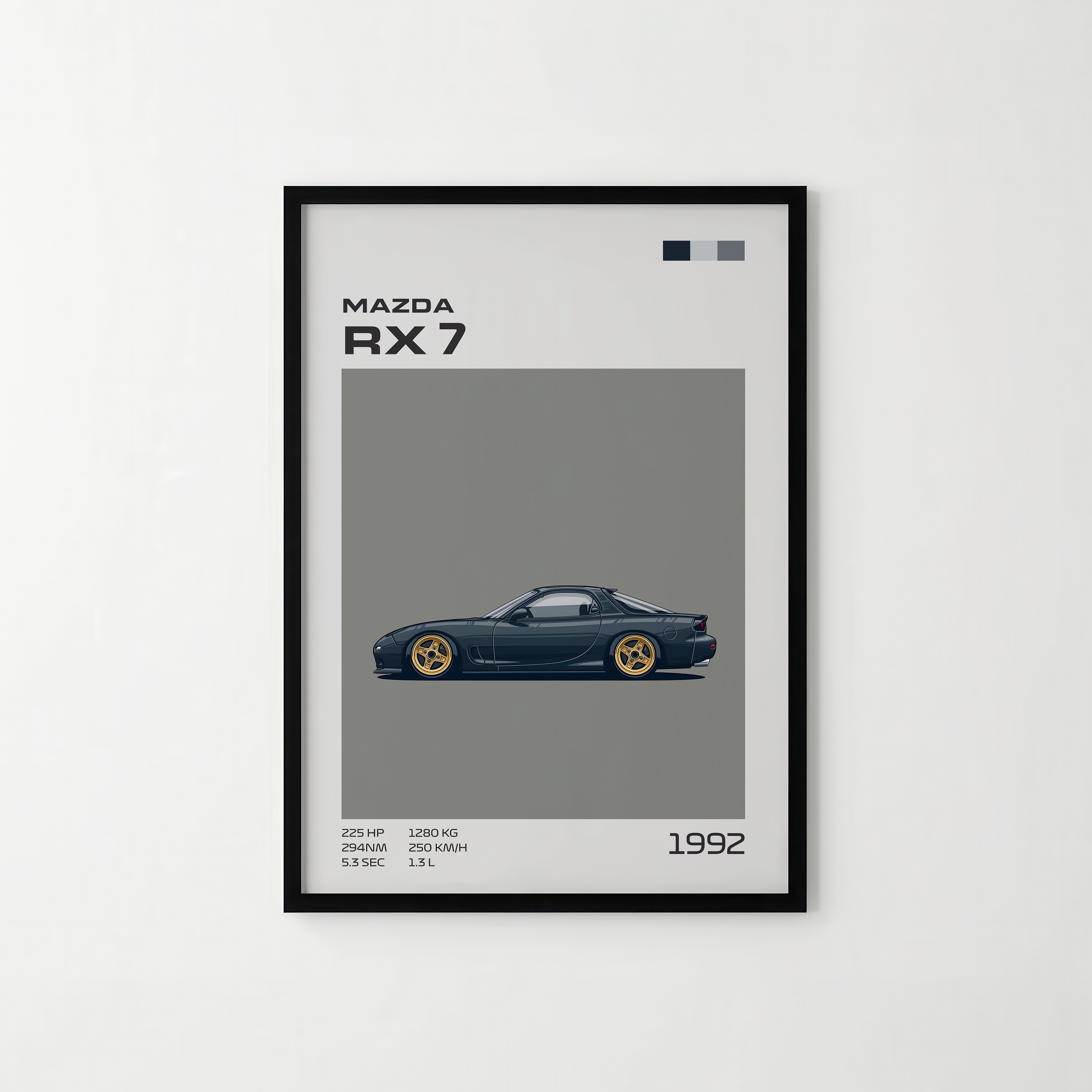Poster Mazda RX-7 FD3S "Classic Edition"