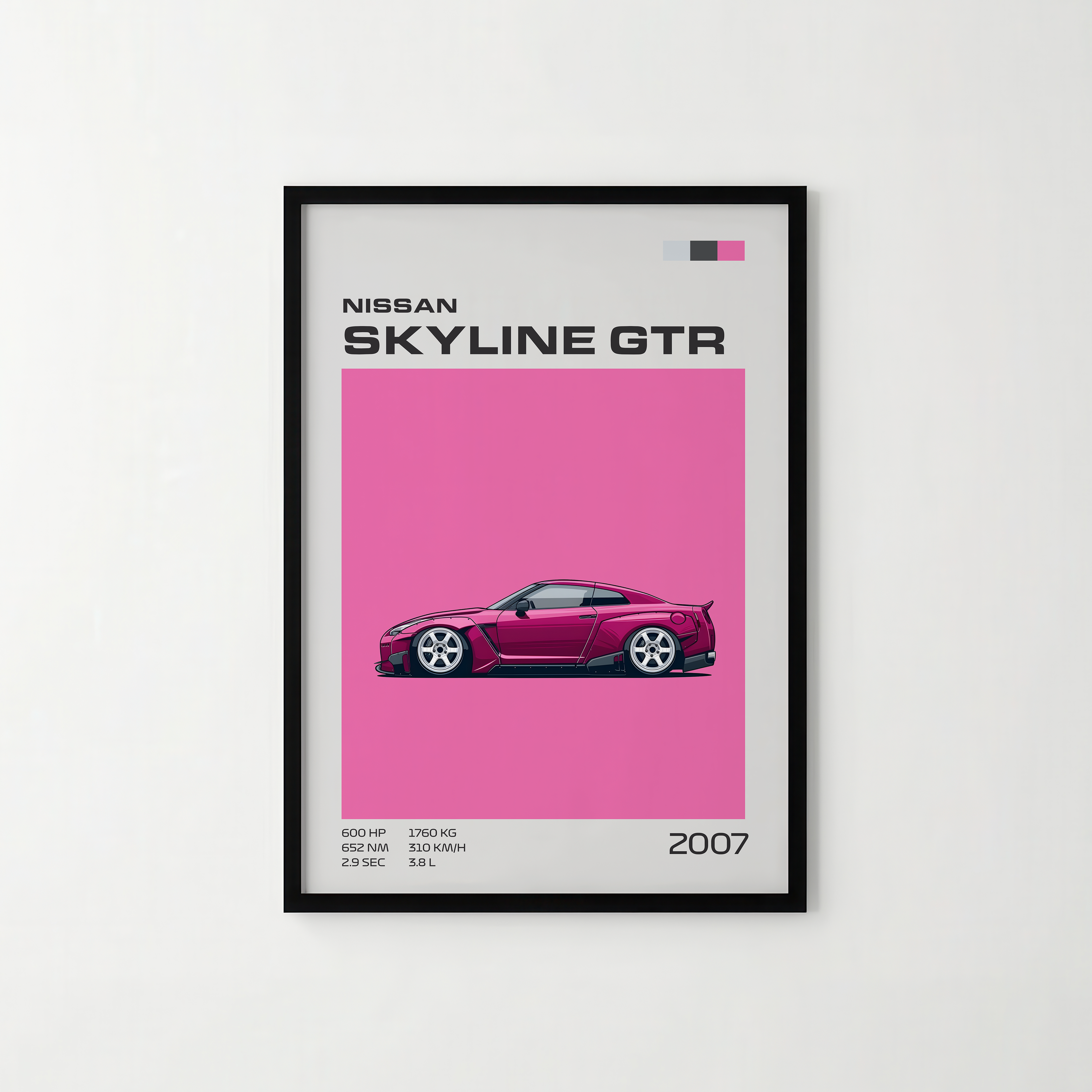 Poster Nissan GT-R R35 "Classic Edition"