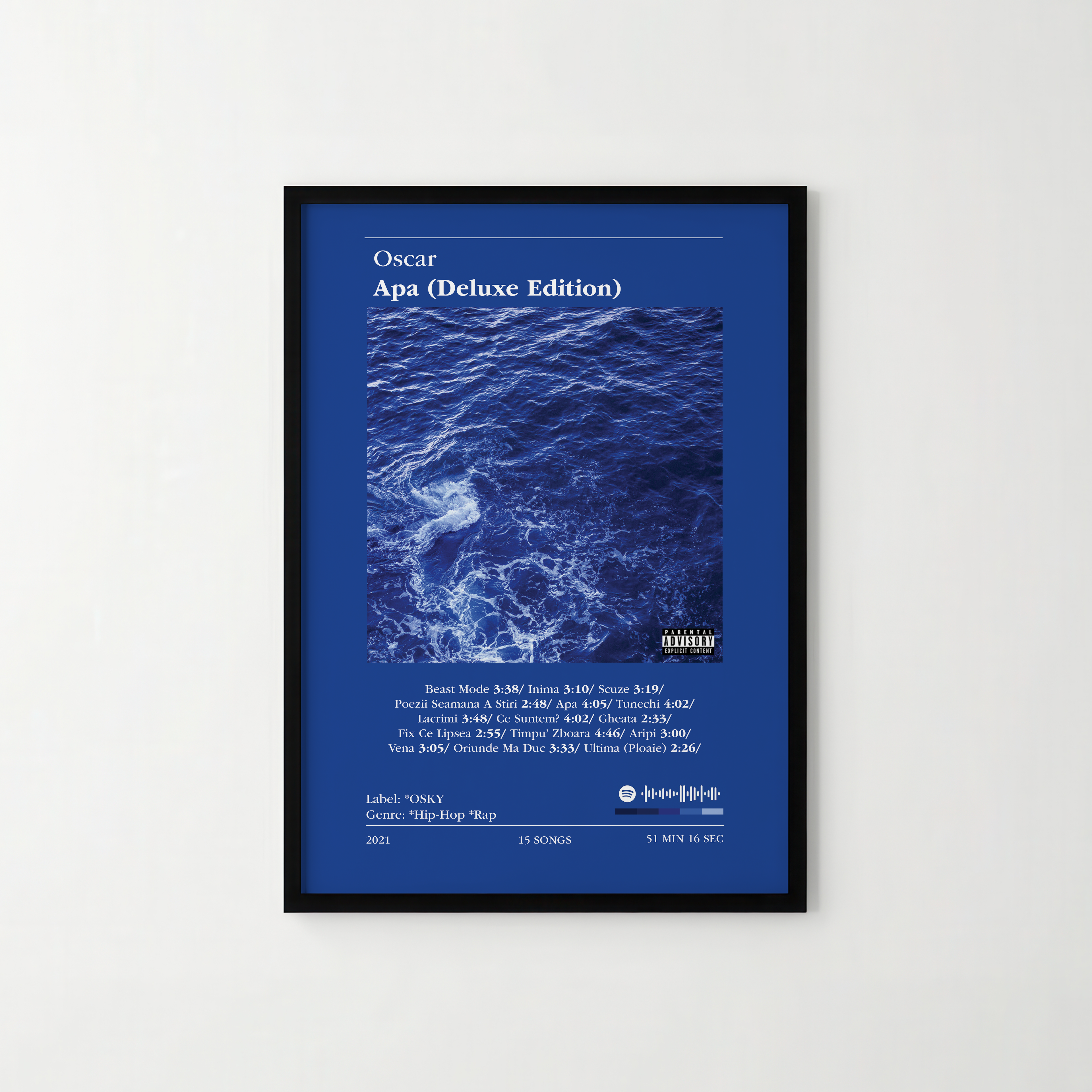 Poster Oscar - Apa (Deluxe Edition)