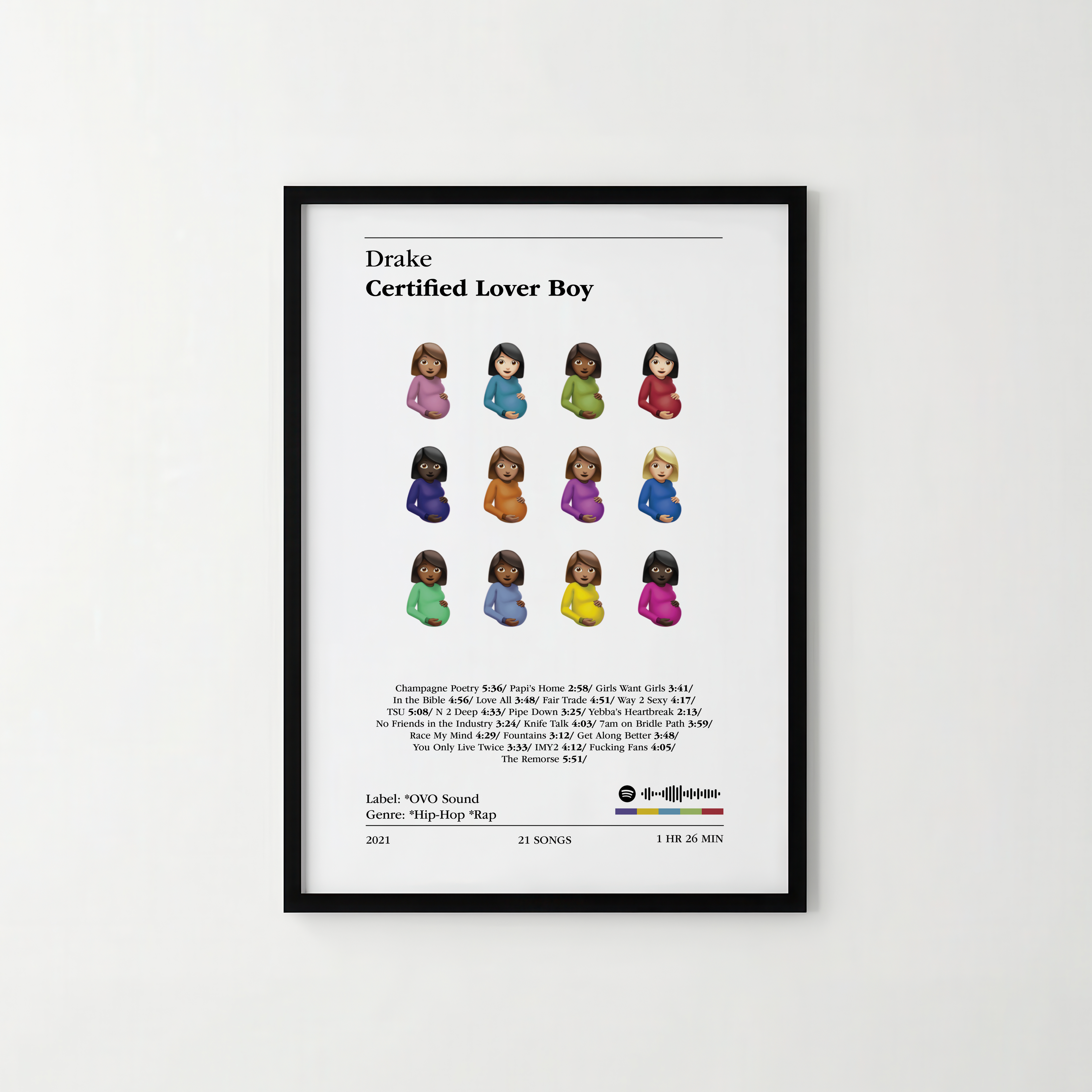 Poster Drake - Certified Lover Boy