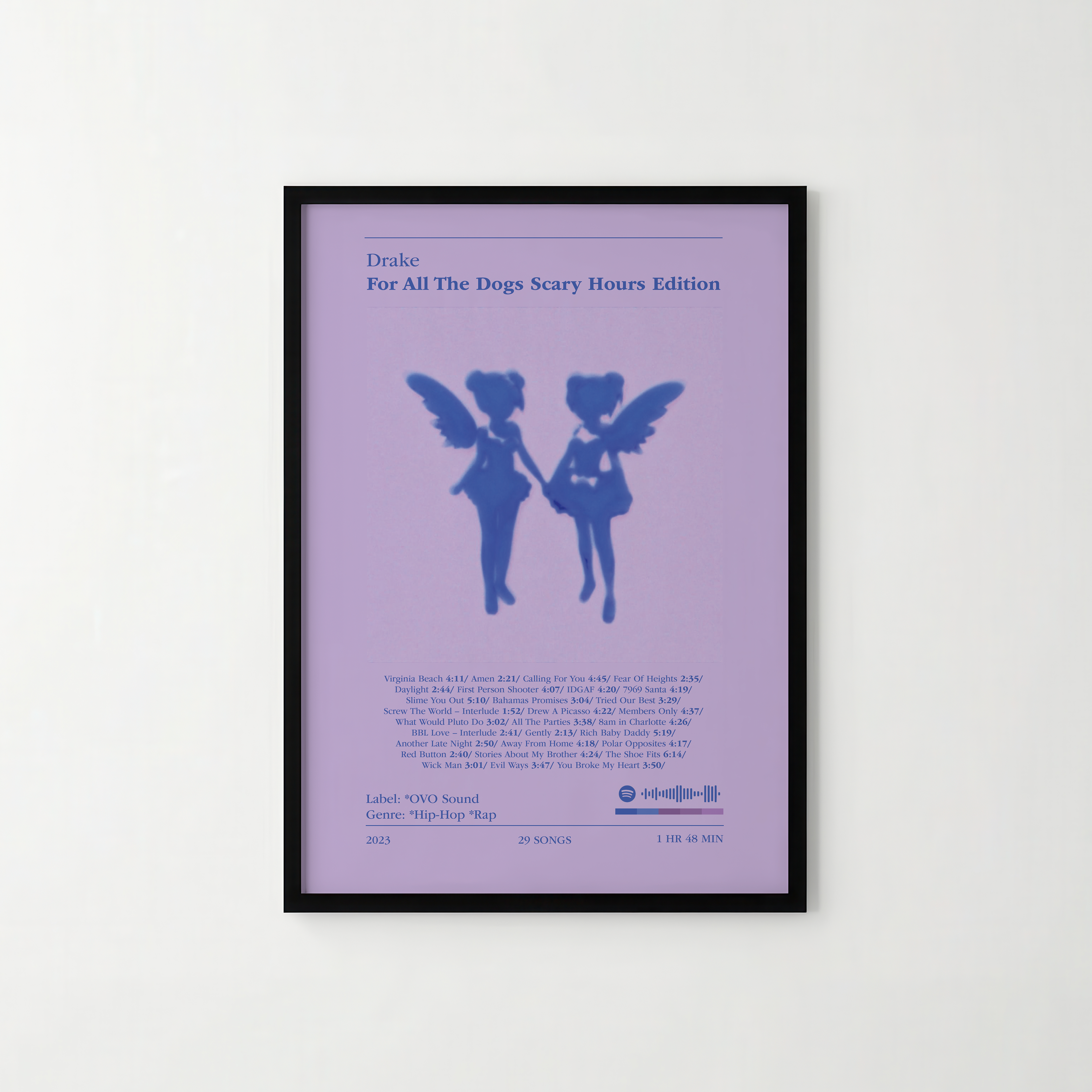 Poster Drake - For All The Dogs Scary Hours Edition