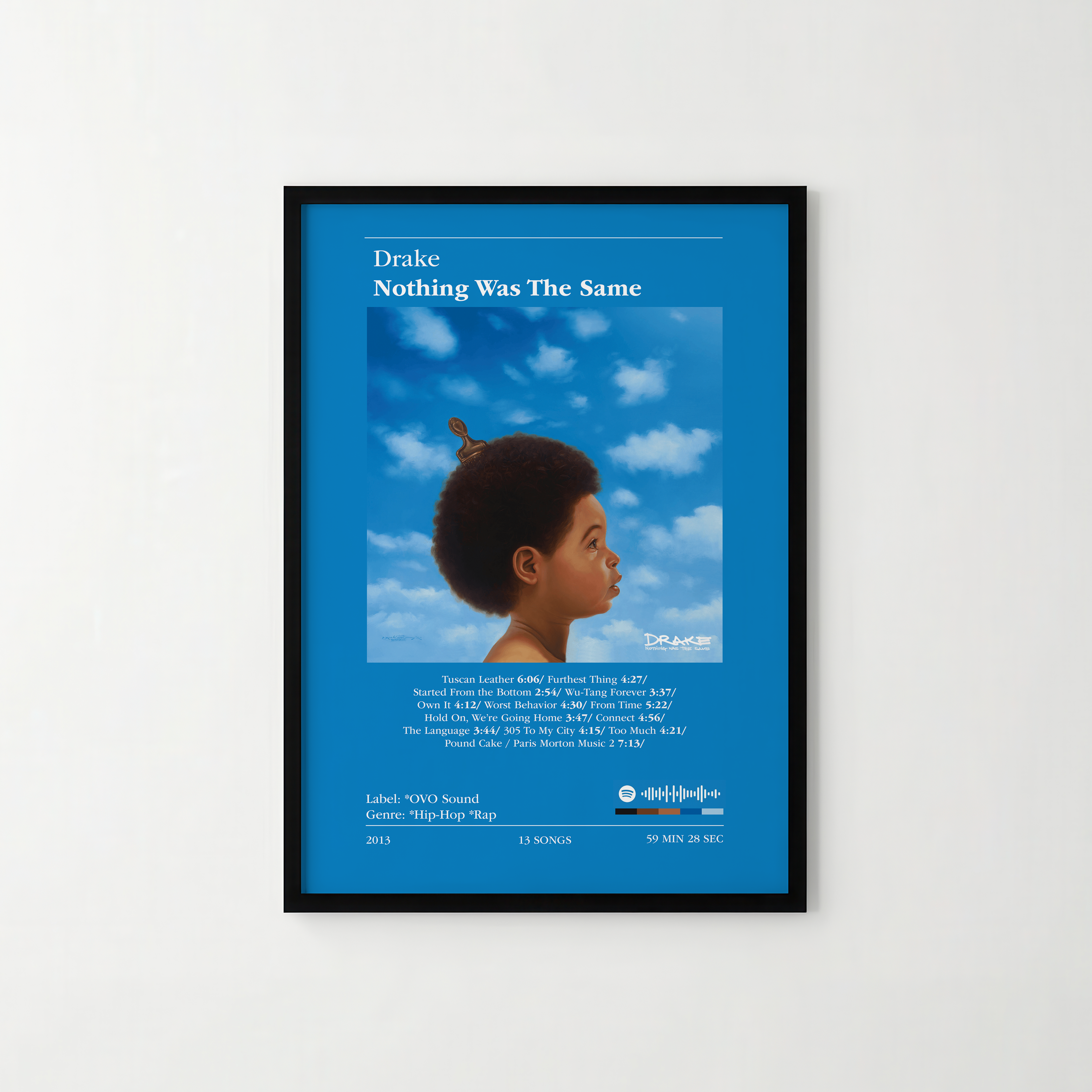 Poster Drake - Nothing Was The Same
