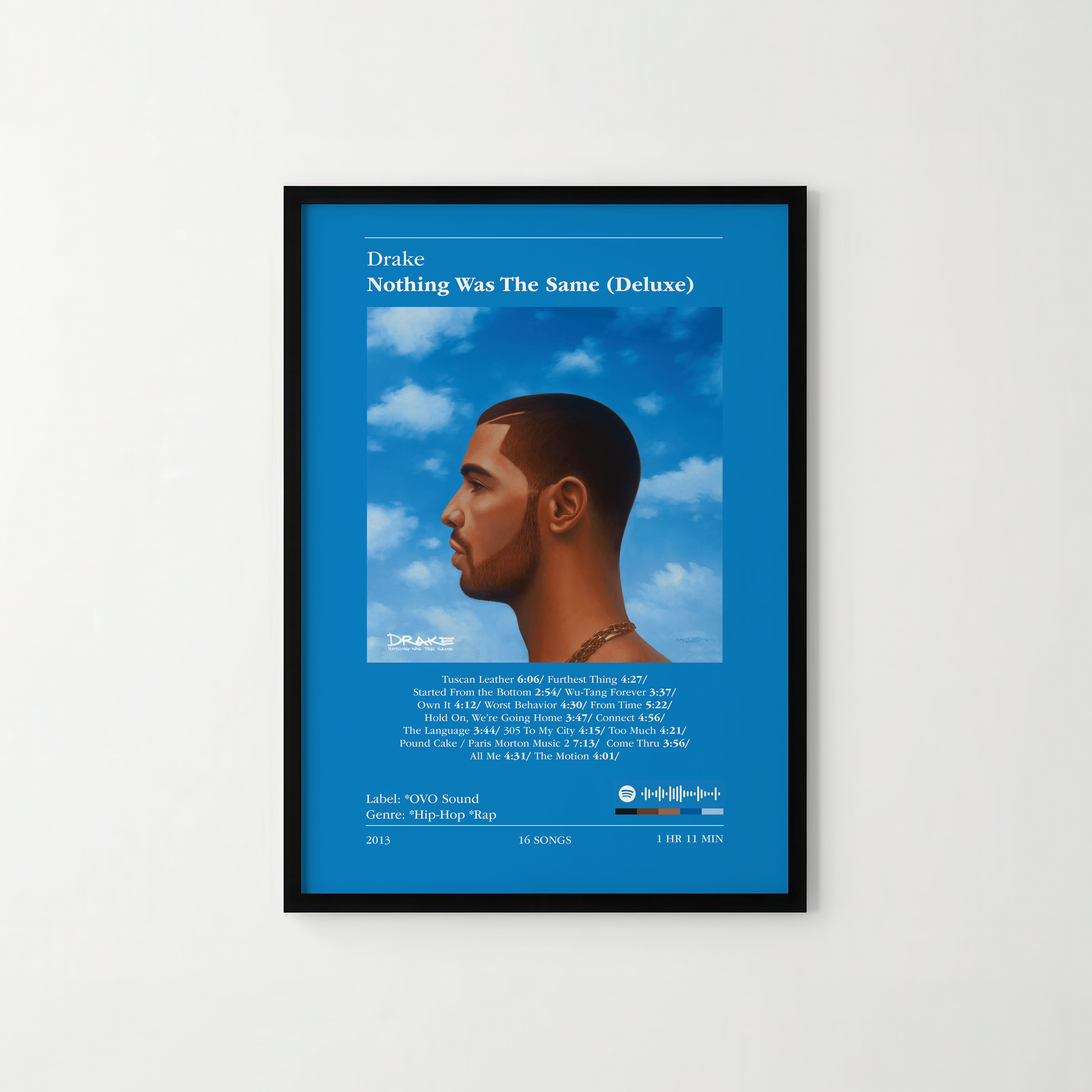 Poster Drake - Nothing Was The Same (Deluxe)