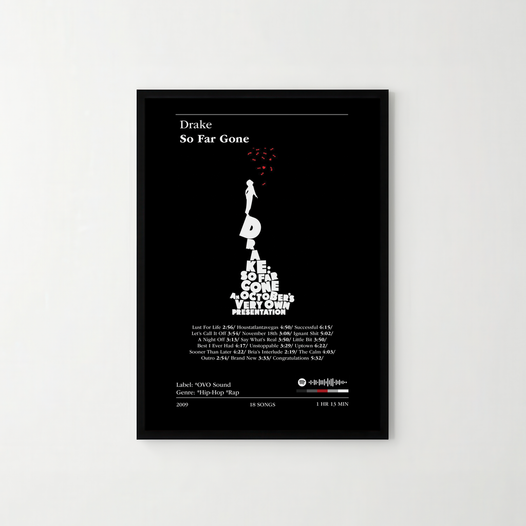 Poster Drake - So Far Gone