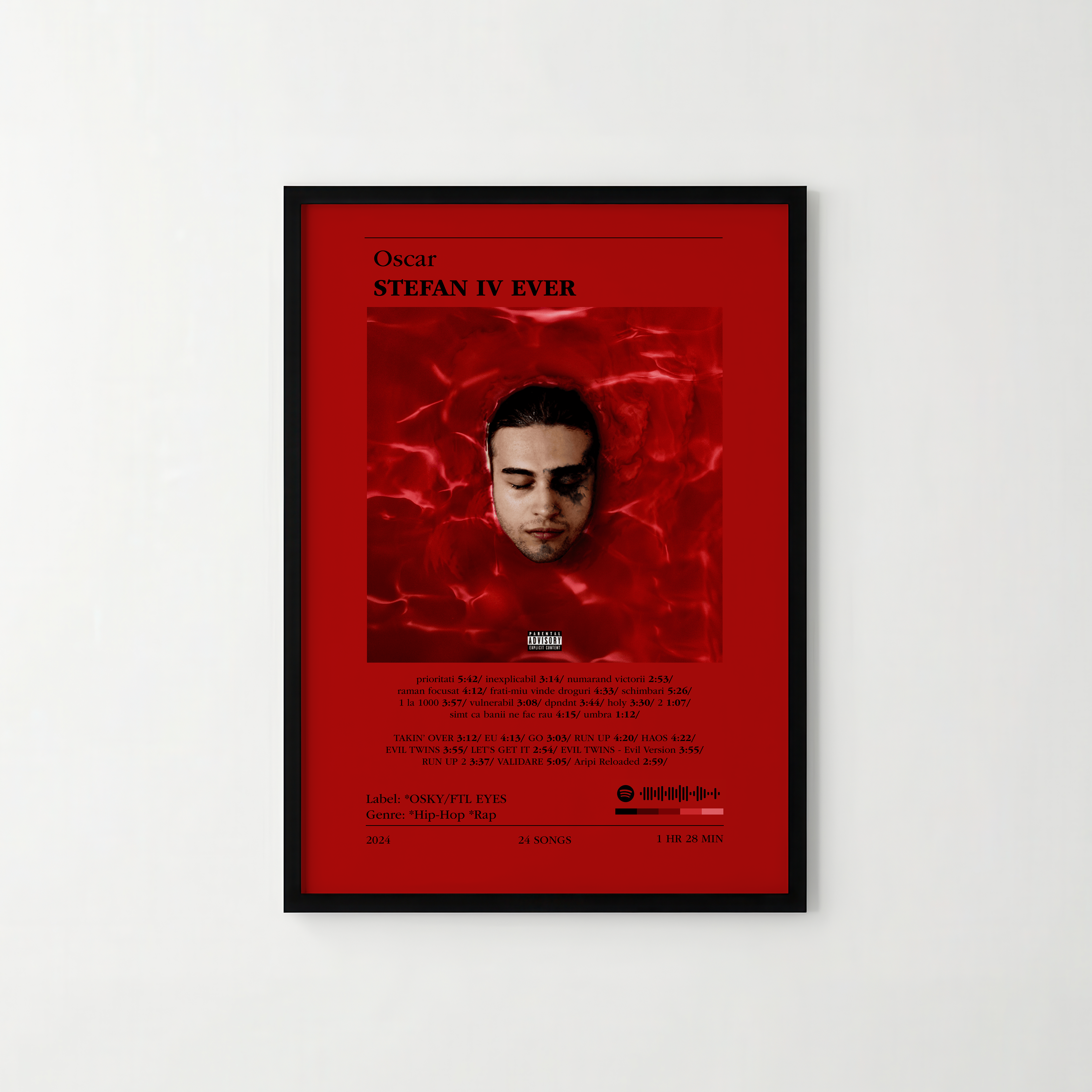 Poster Oscar - STEFAN IV EVER