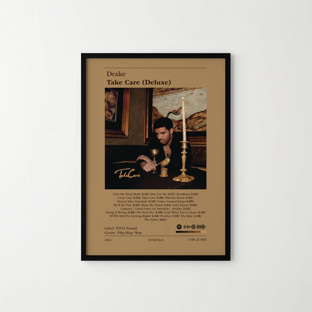 Poster Drake - Take Care (Deluxe)