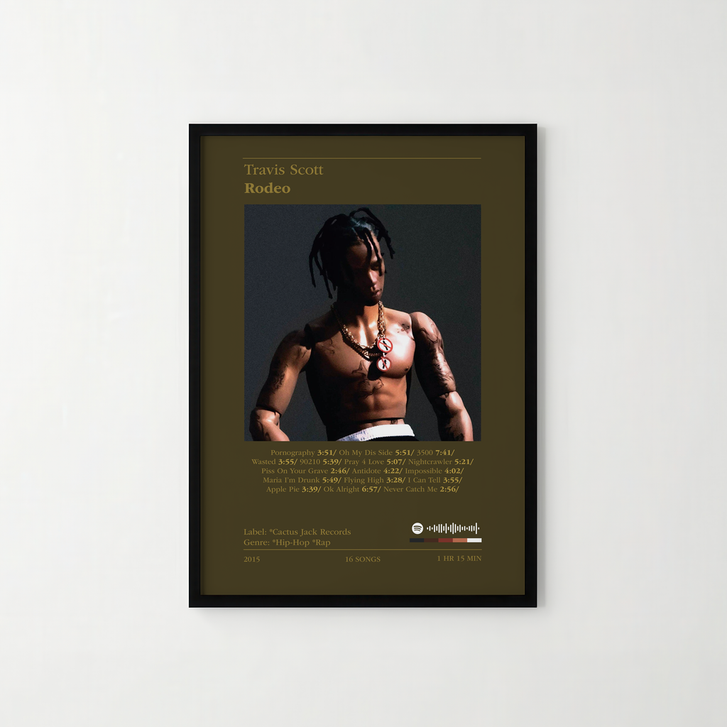 Poster Travis Scott - Rodeo