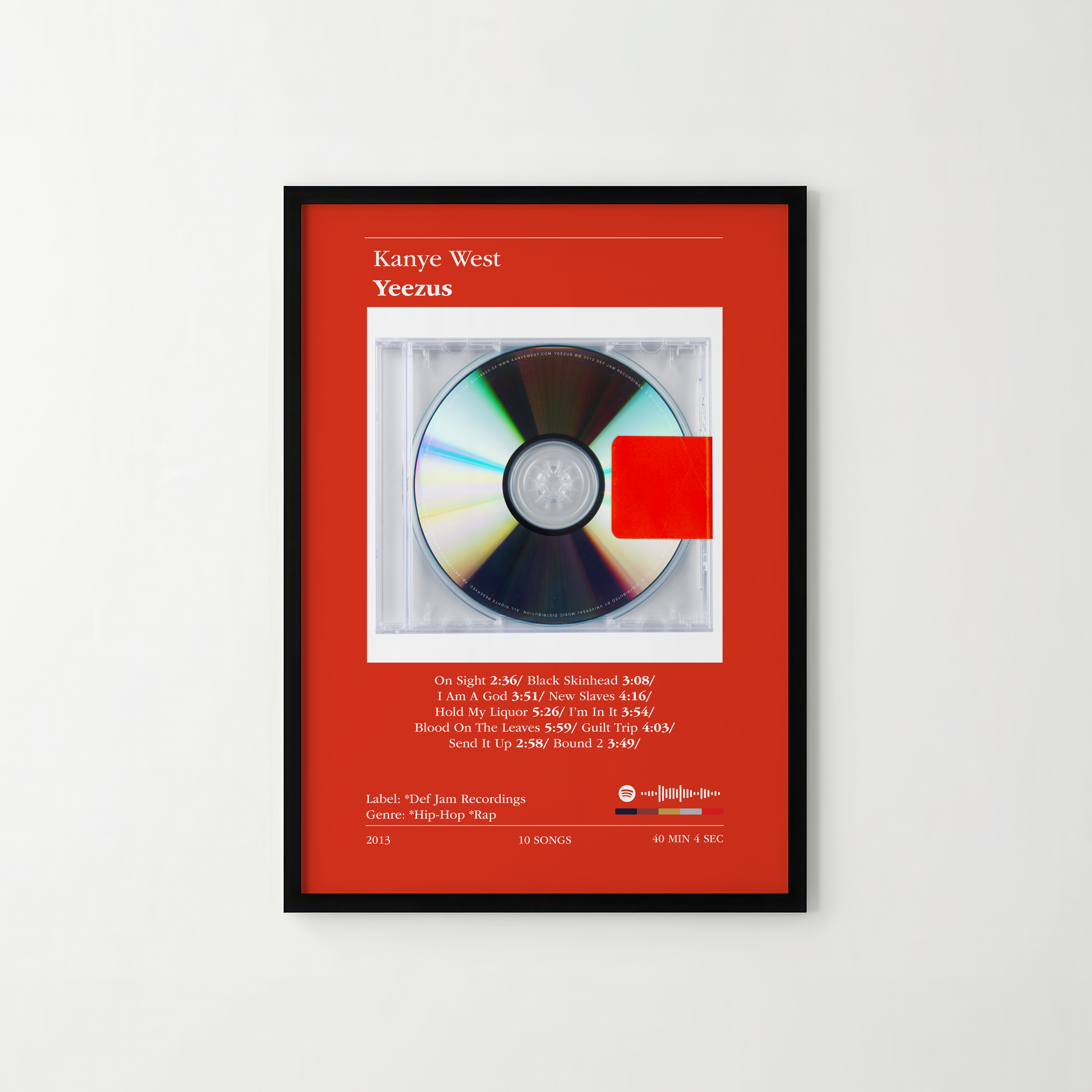 Poster Kanye West - Yeezus