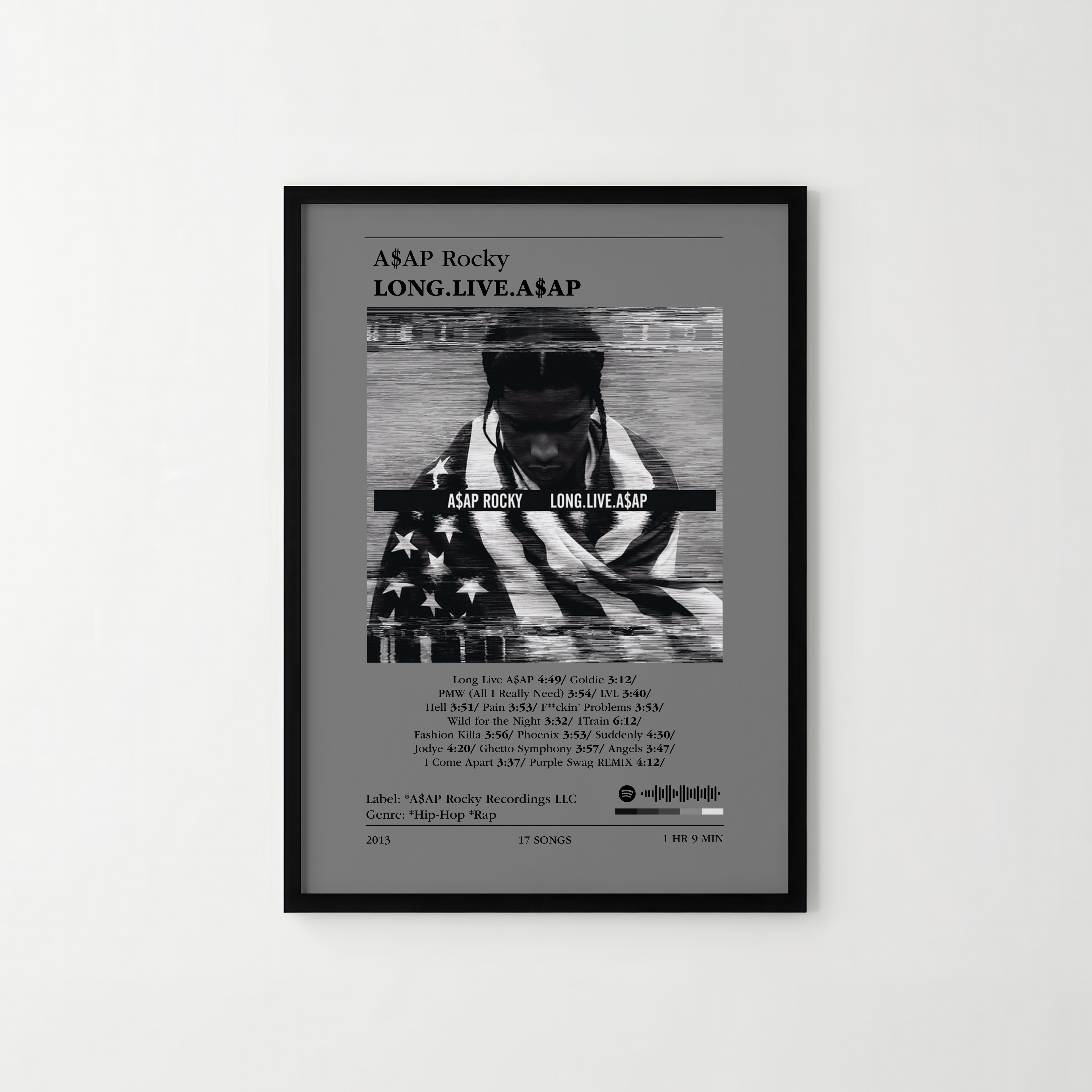 Poster A$AP Rocky - LONG.LIVE.A$AP