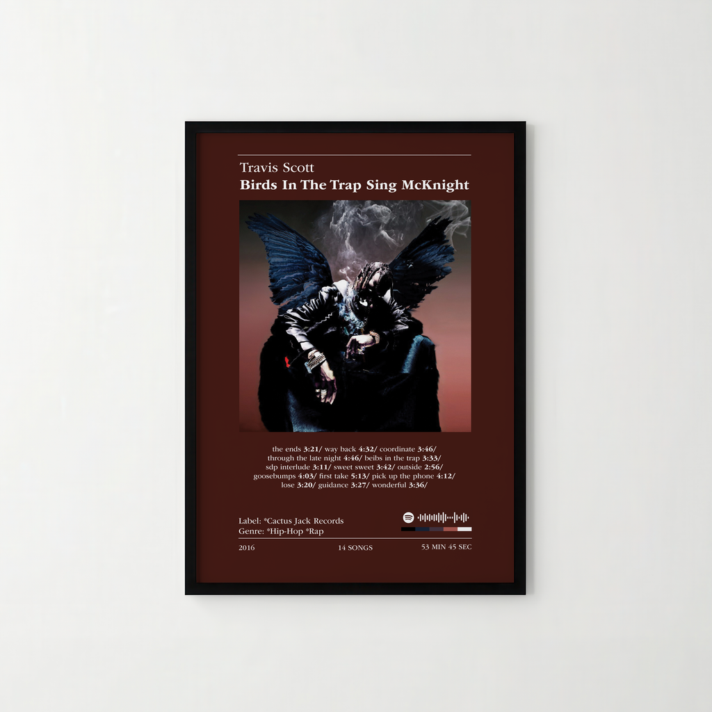 Poster Travis Scott - Birds In The Trap Sing McKnight