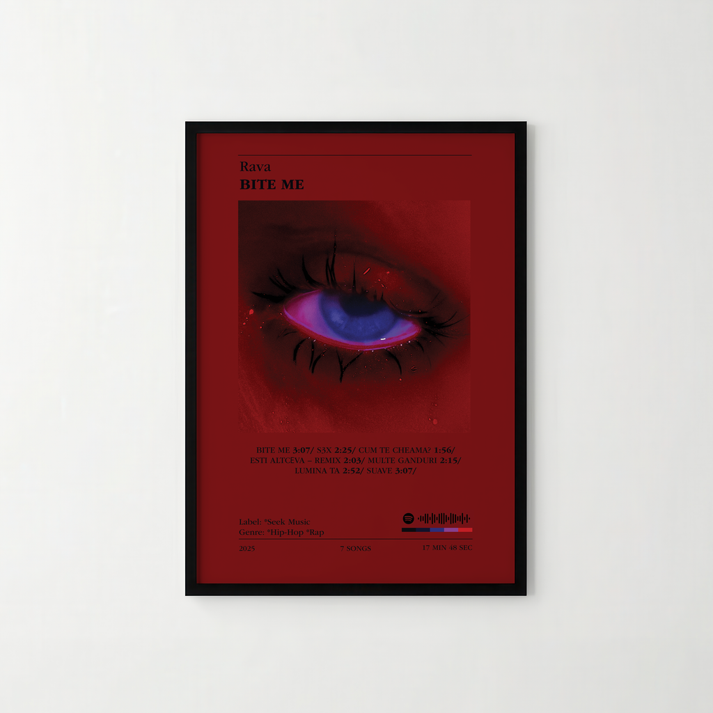 Poster Rava - BITE ME