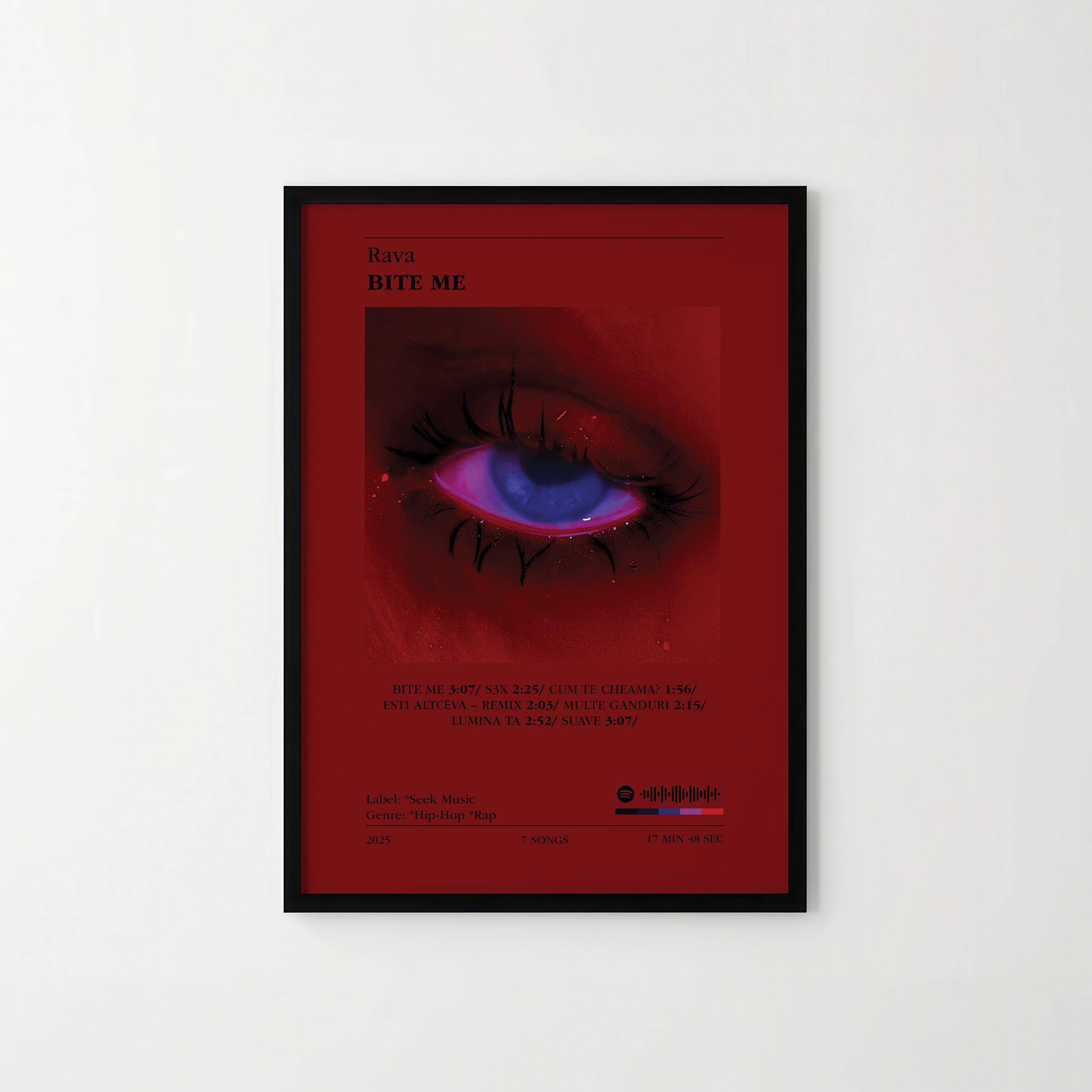 Poster Rava - BITE ME