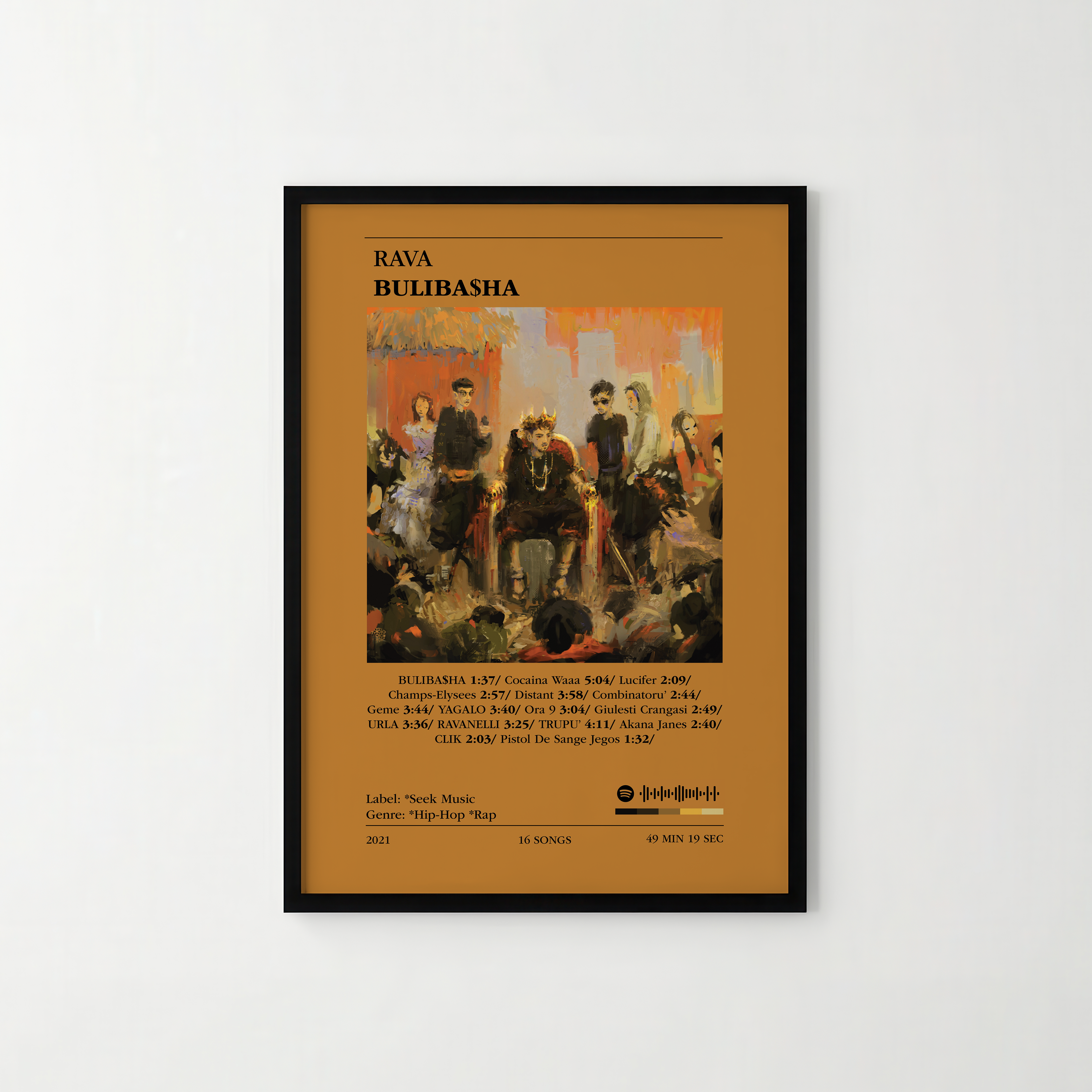 Poster Rava - BULIBA$HA