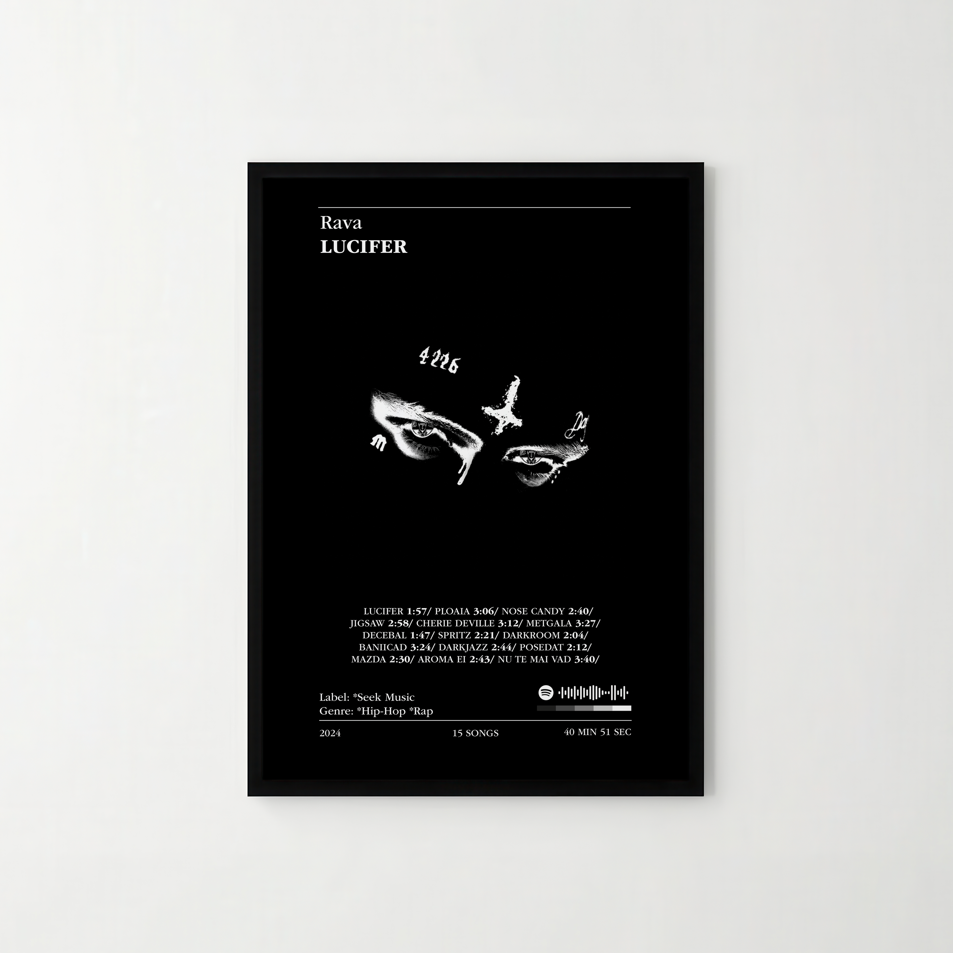 Poster Rava - LUCIFER