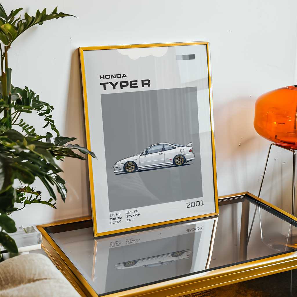 Poster Honda Integra Type R DC5 "Classic Edition"