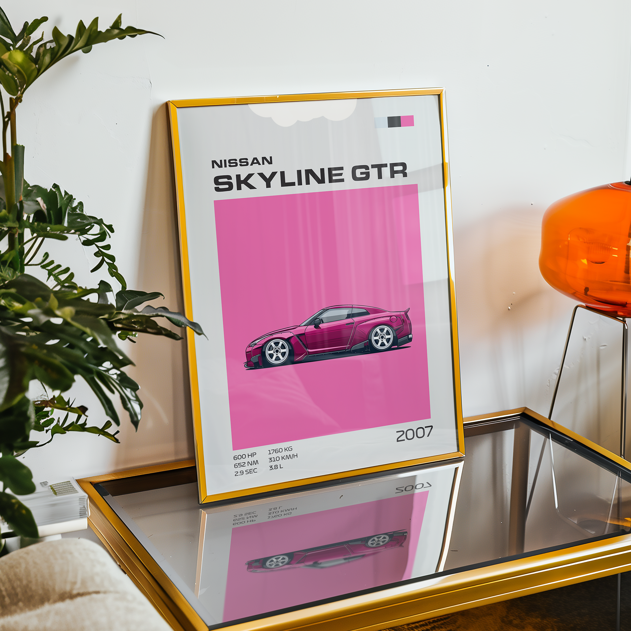 Poster Nissan GT-R R35 "Classic Edition"