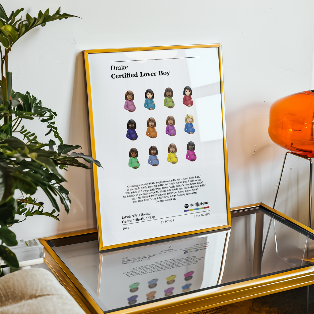 Poster Drake - Certified Lover Boy