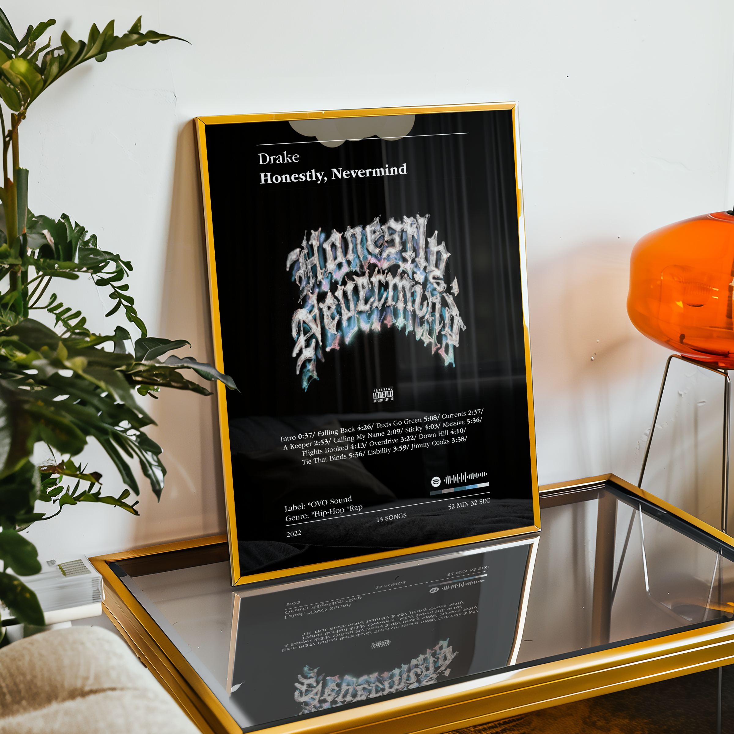 Poster Drake - Honestly, Nevermind