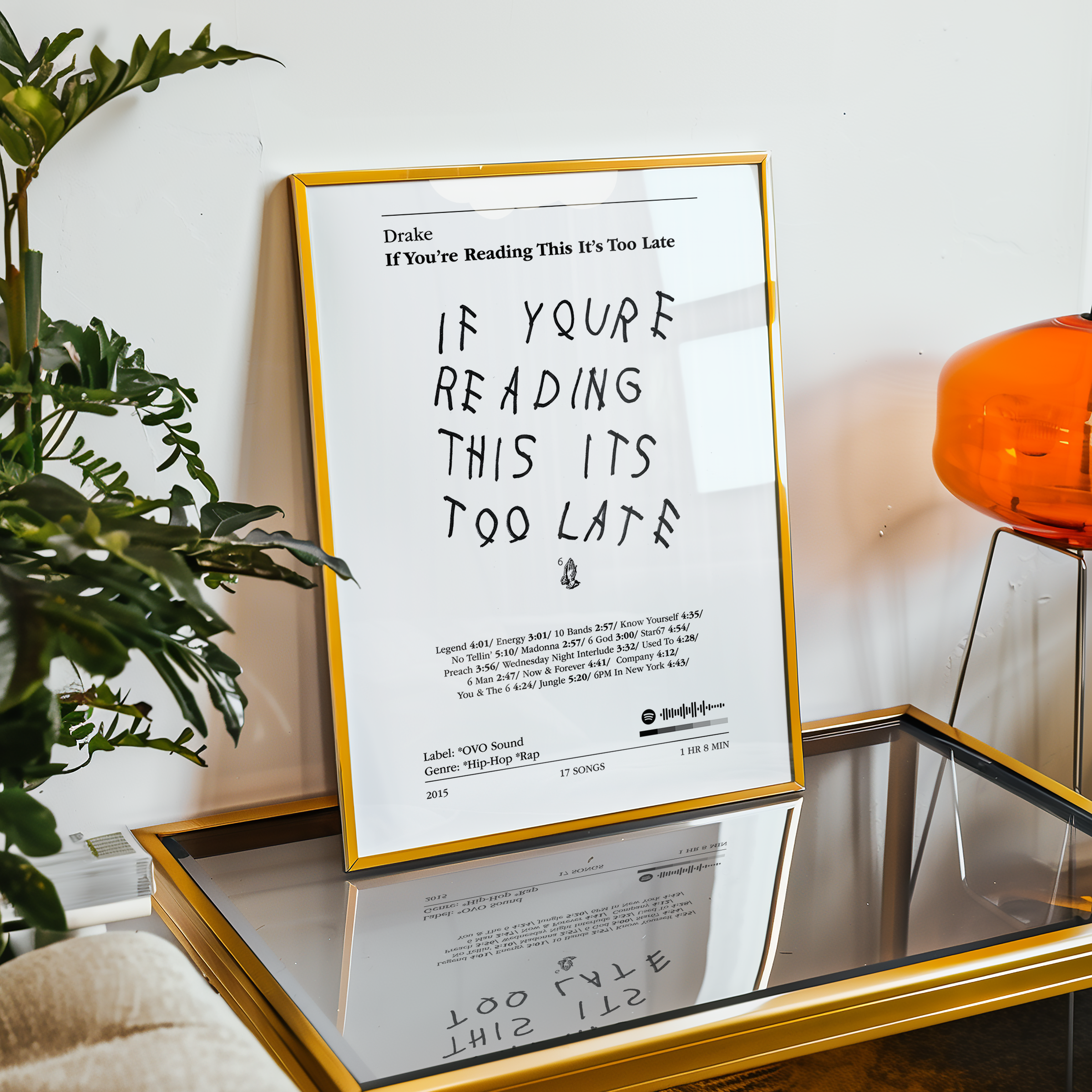 Poster Drake - If You're Reading This It's Too Late