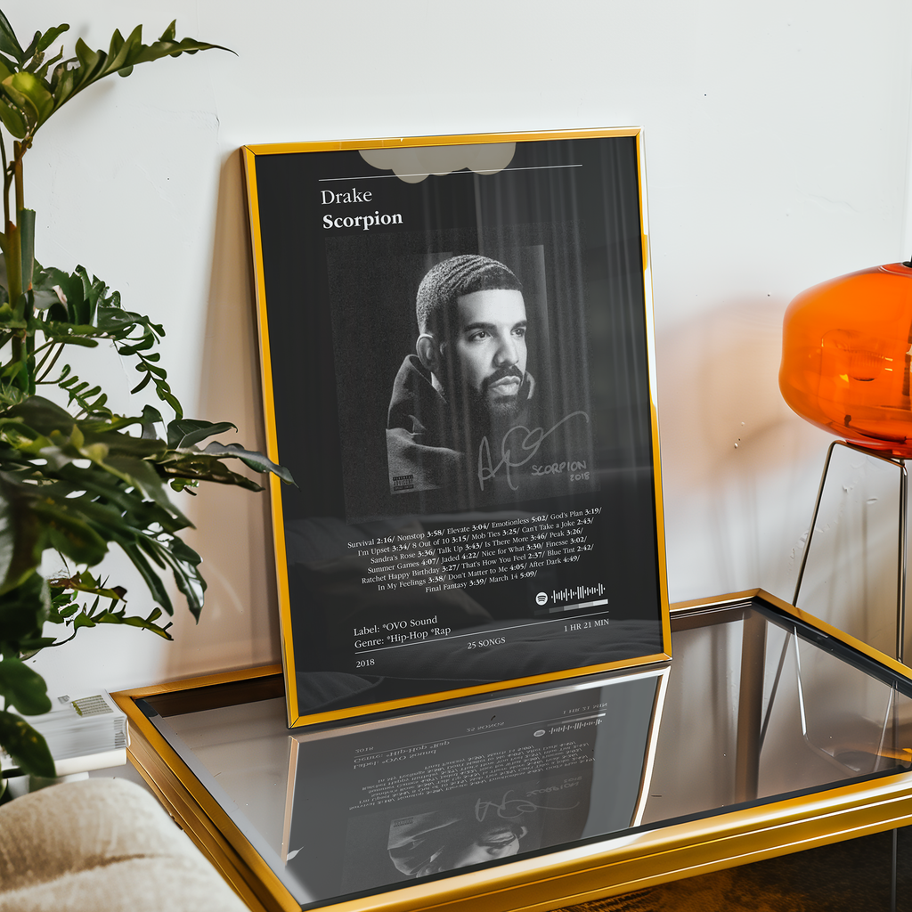 Poster Drake - Scorpion