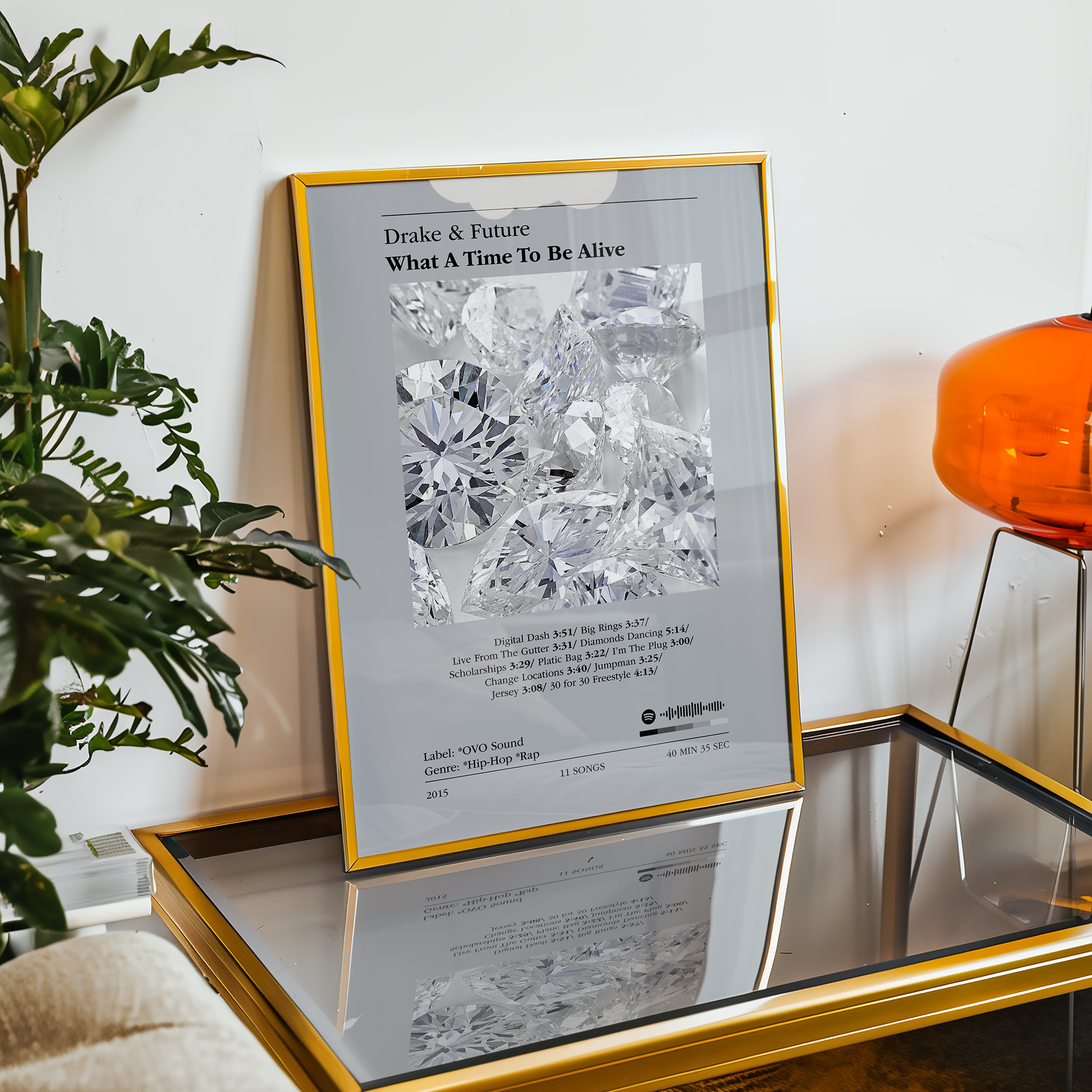 Poster Drake & Future - What A Time To Be Alive