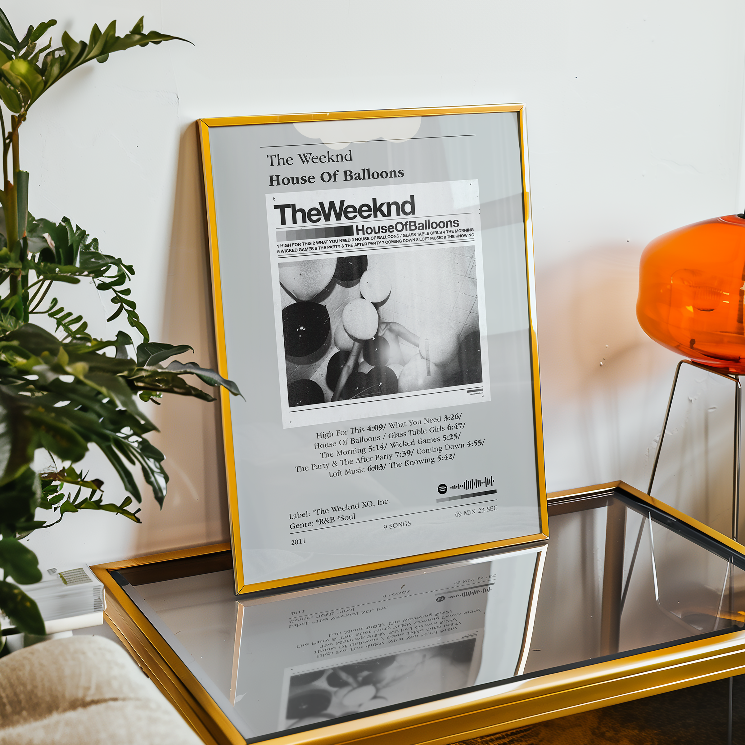 Poster The Weeknd - House of Ballons