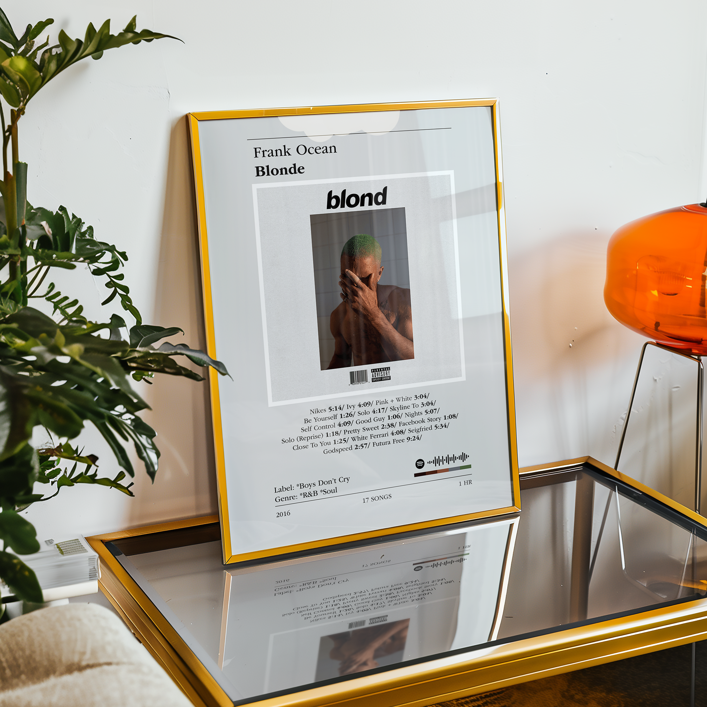 Poster Frank Ocean - Blonde