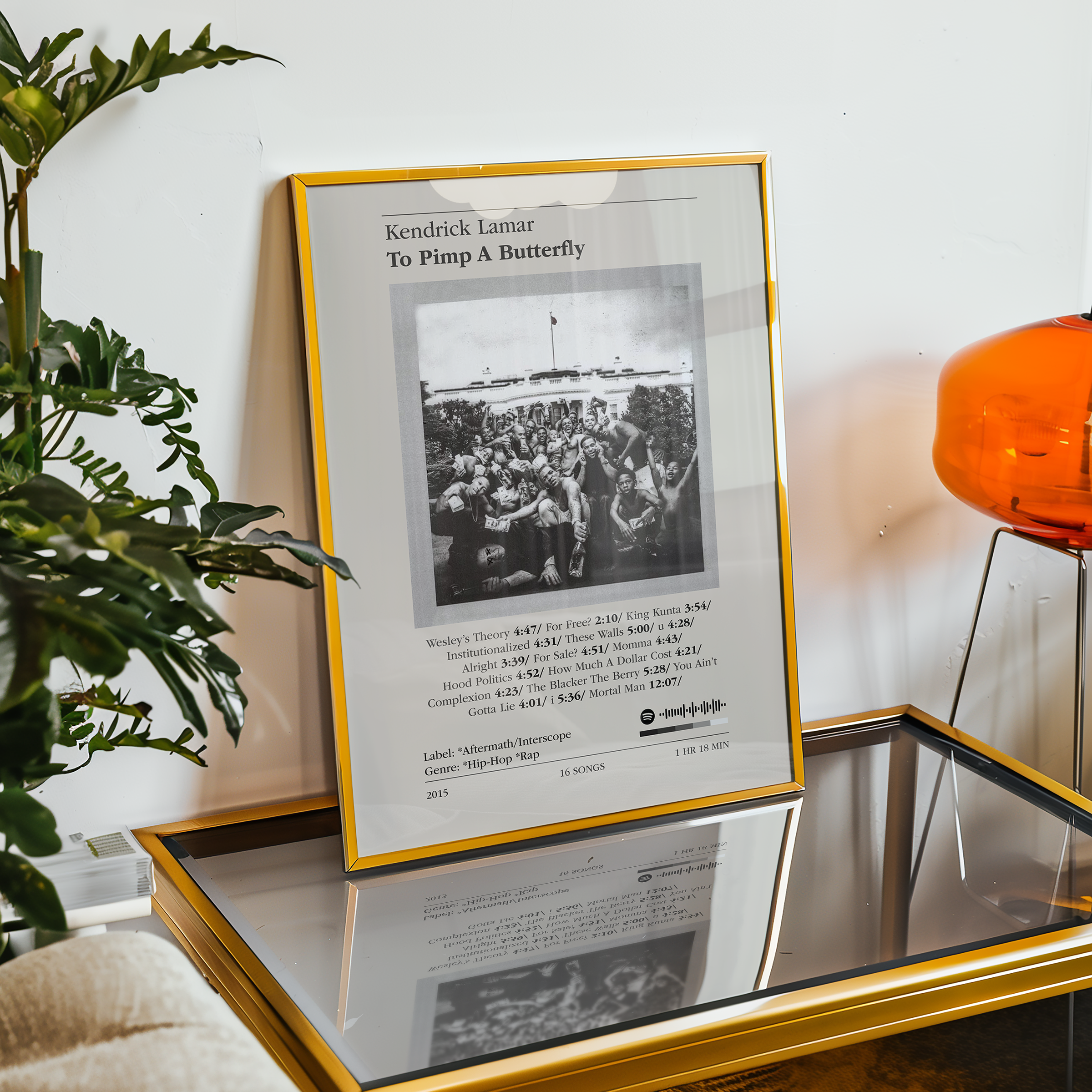 Poster Kendrick Lamar - To Pimp a Butterfly