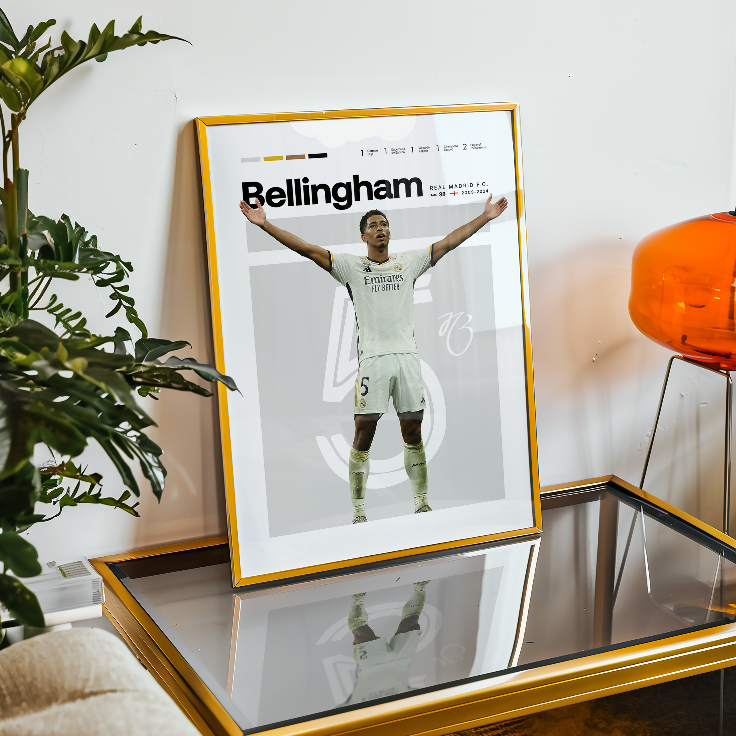 Poster Jude Bellingham "Stats Edition"