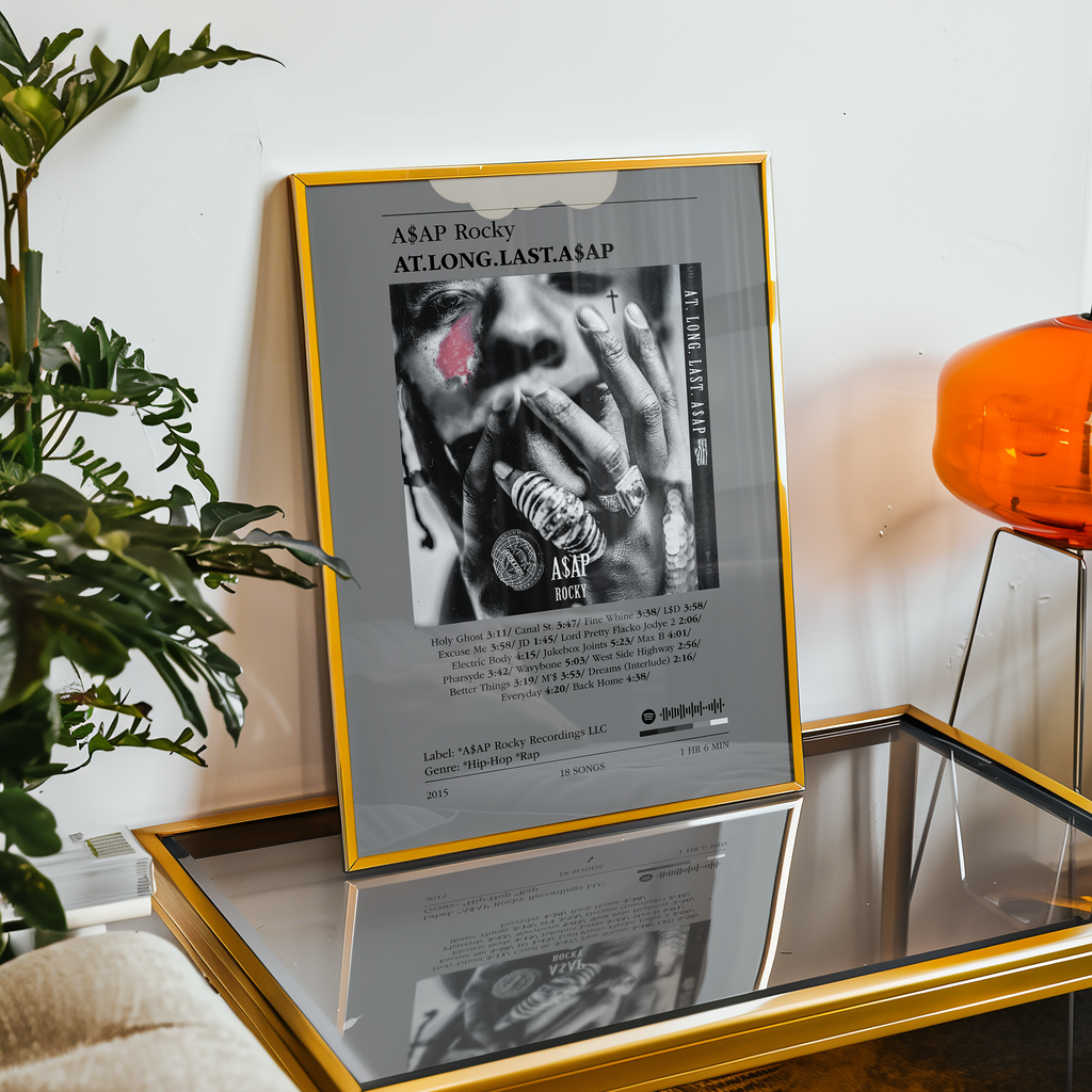 Poster A$AP Rocky - AT.LONG.LAST.A$AP