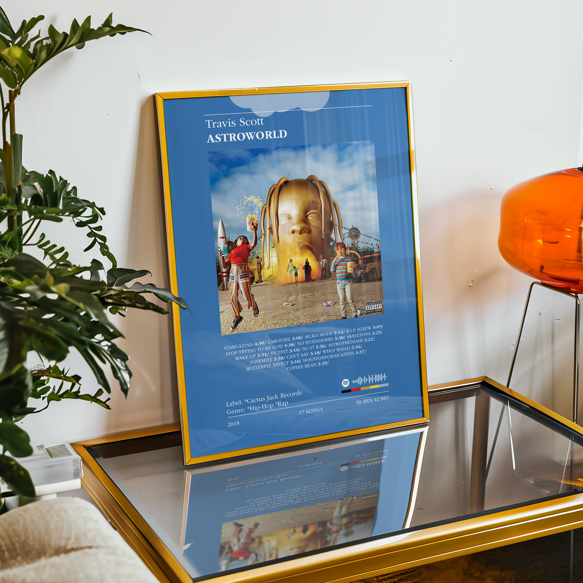 Poster Travis Scott - ASTROWORLD