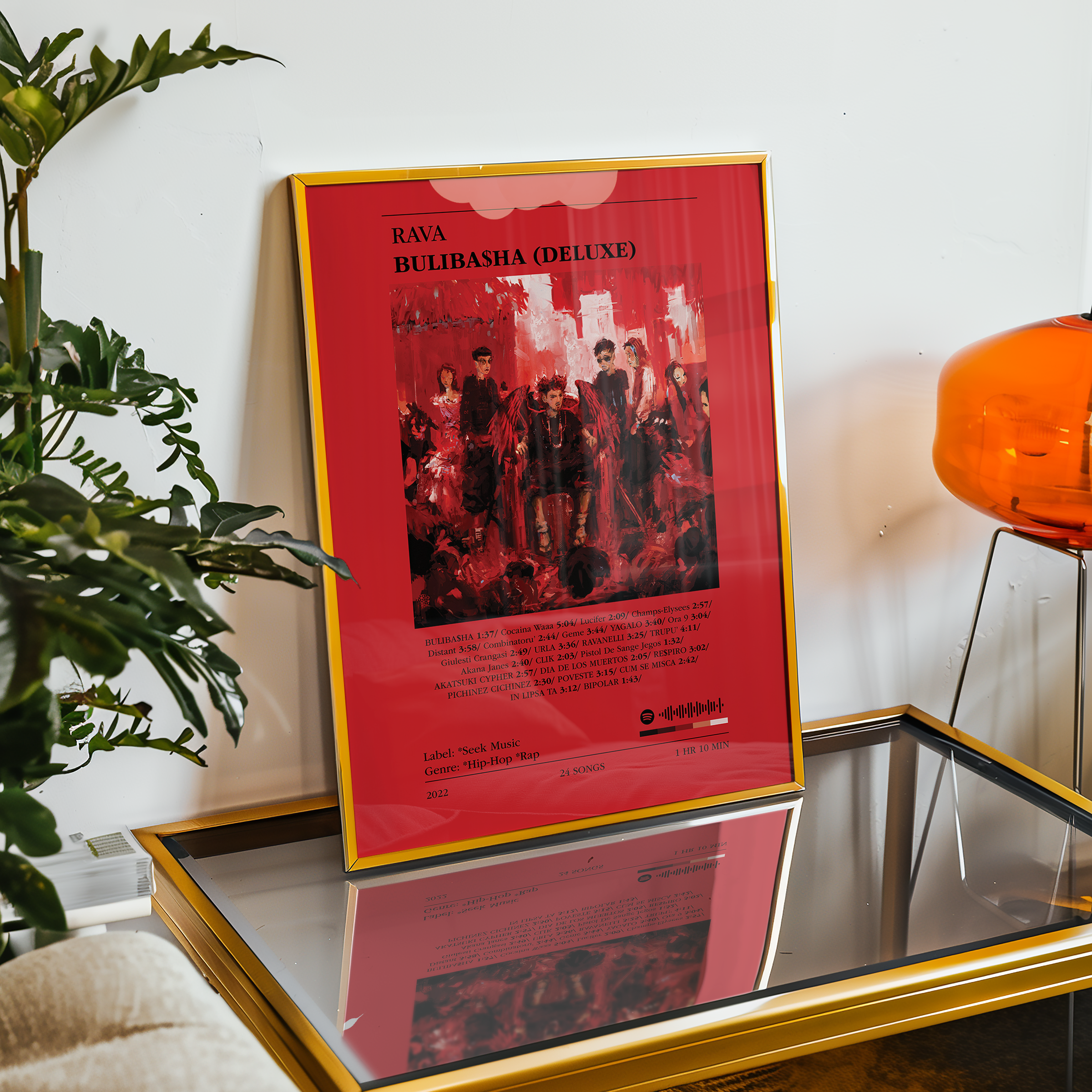 Poster Rava - BULIBA$HA (Deluxe)