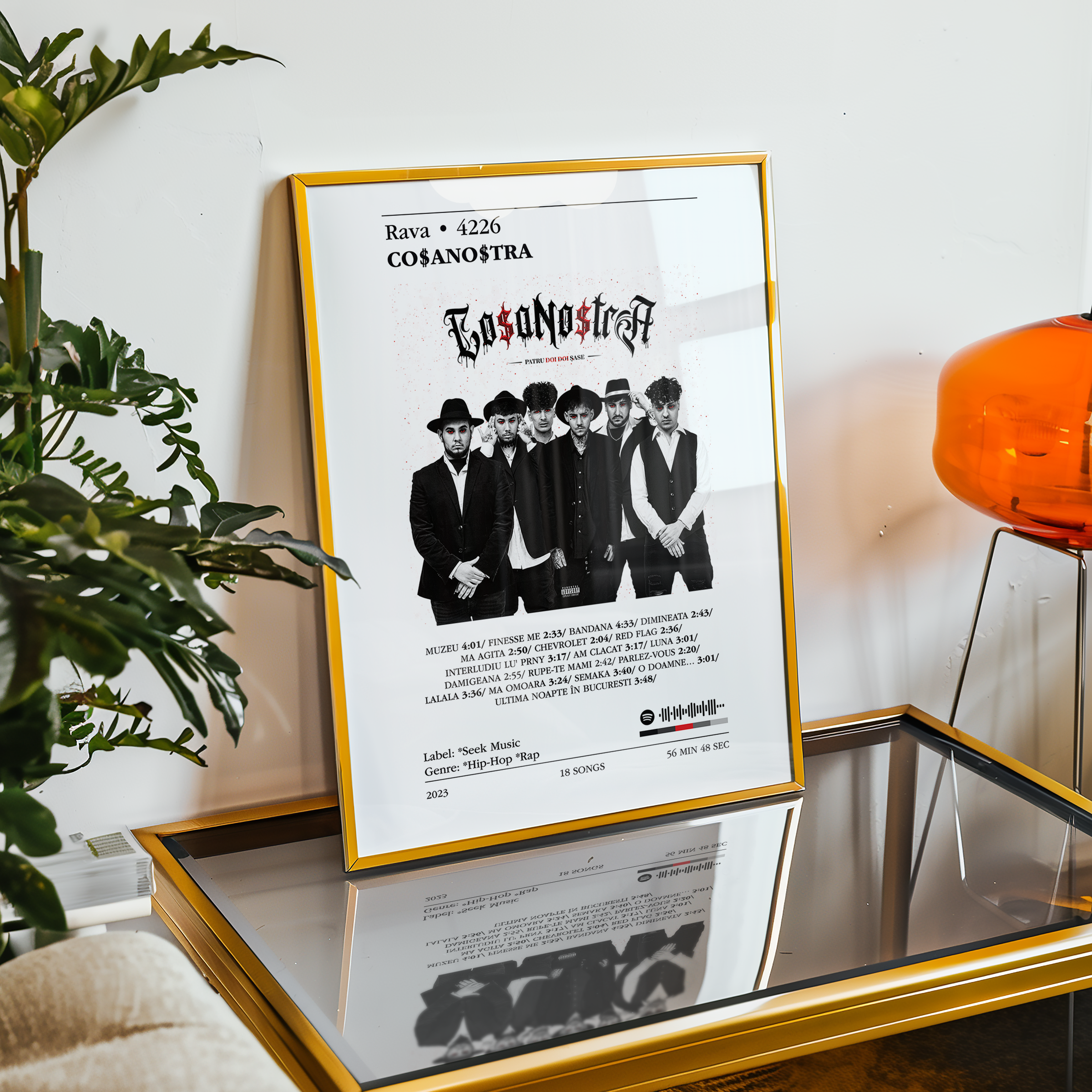 Poster Rava & 4226 - CO$ANO$TRA