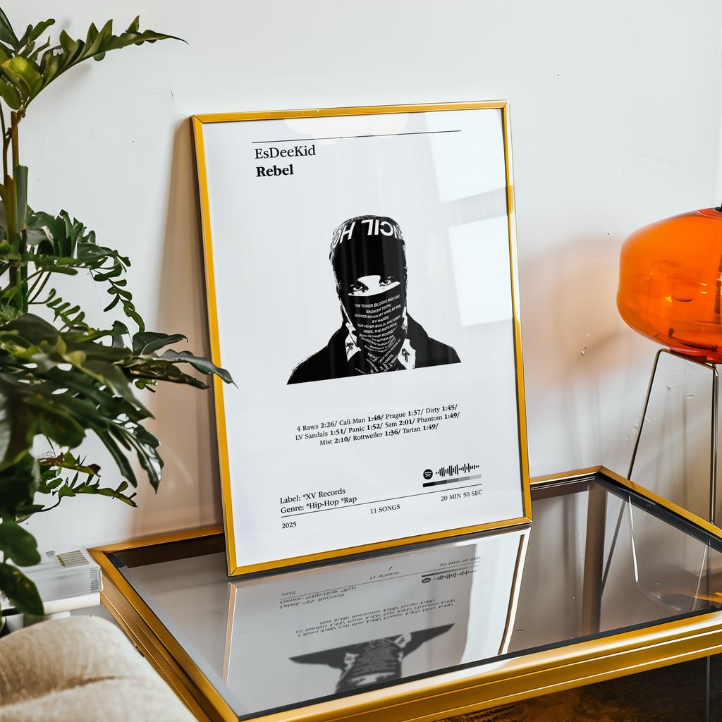 Poster EsDeeKid - Rebel