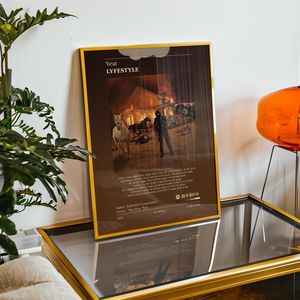 Poster Yeat - LIFESTYLE