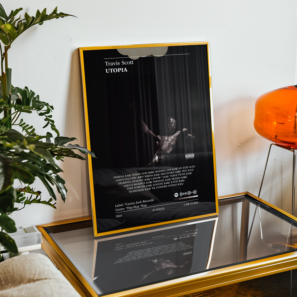 Poster Travis Scott - UTOPIA