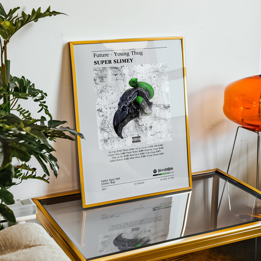 Poster Young Thug & Future - SUPER SLIMEY