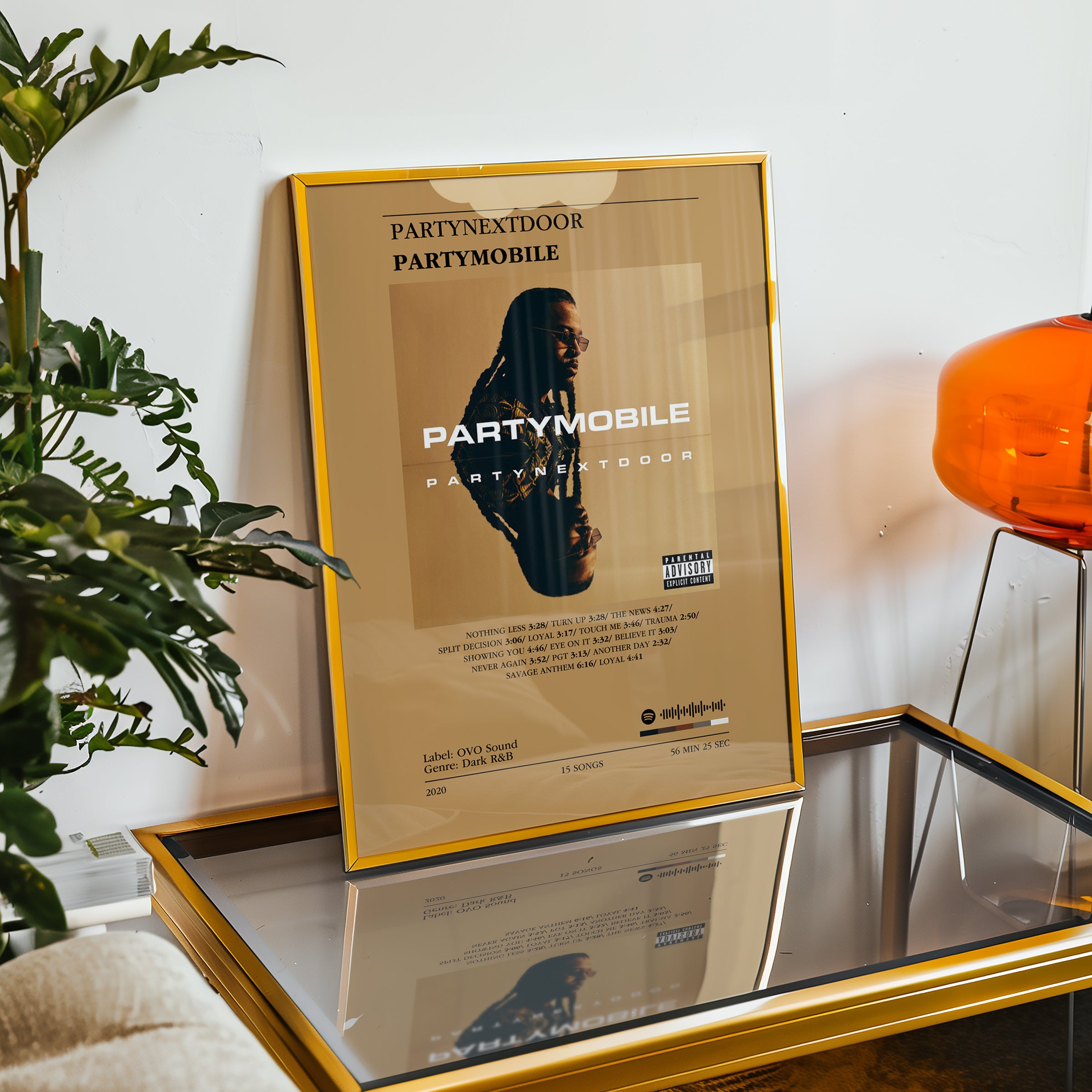 Poster PARTYNEXTDOOR - PARTYMOBILE