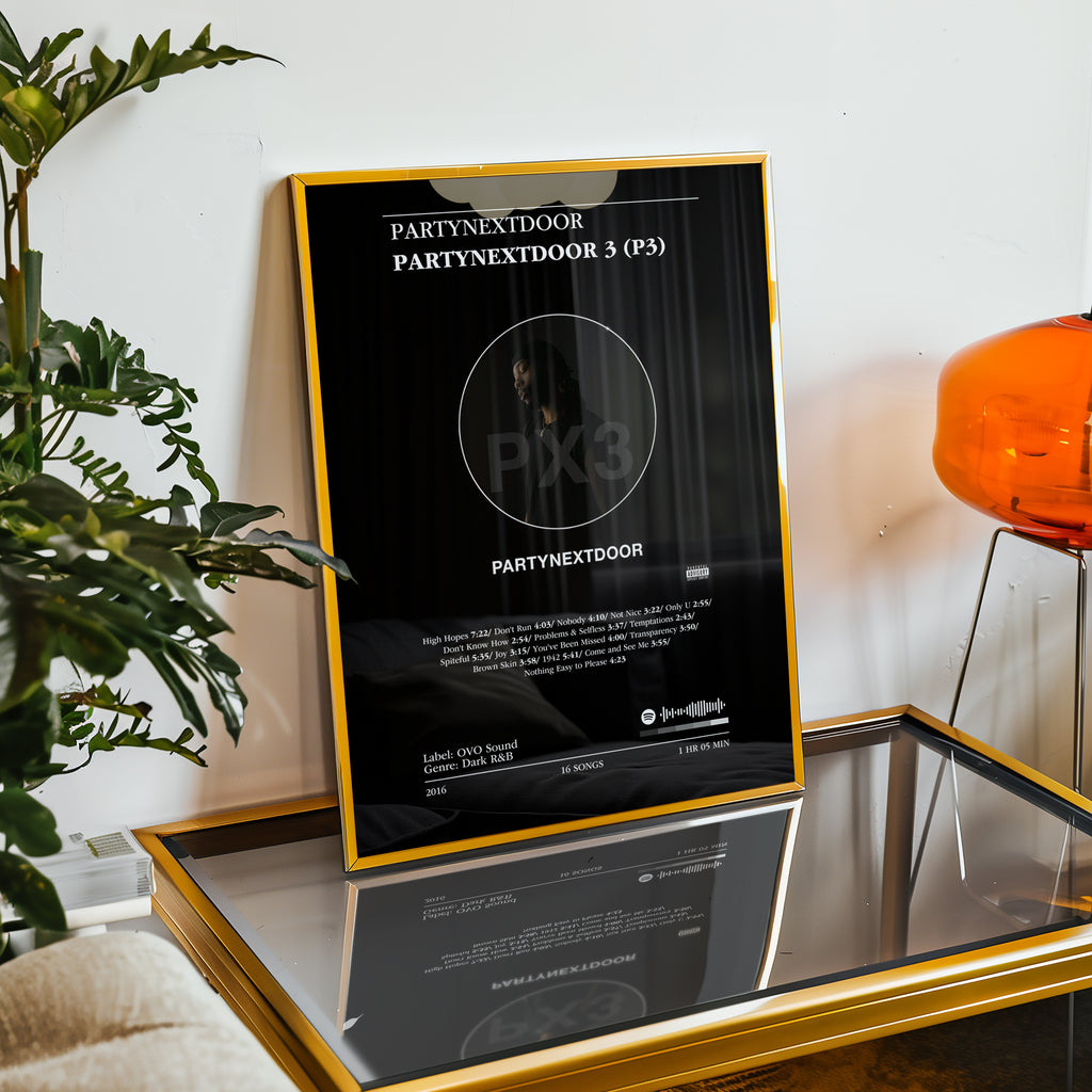 Poster PARTYNEXTDOOR - PARTYNEXTDOOR 3 (P3)