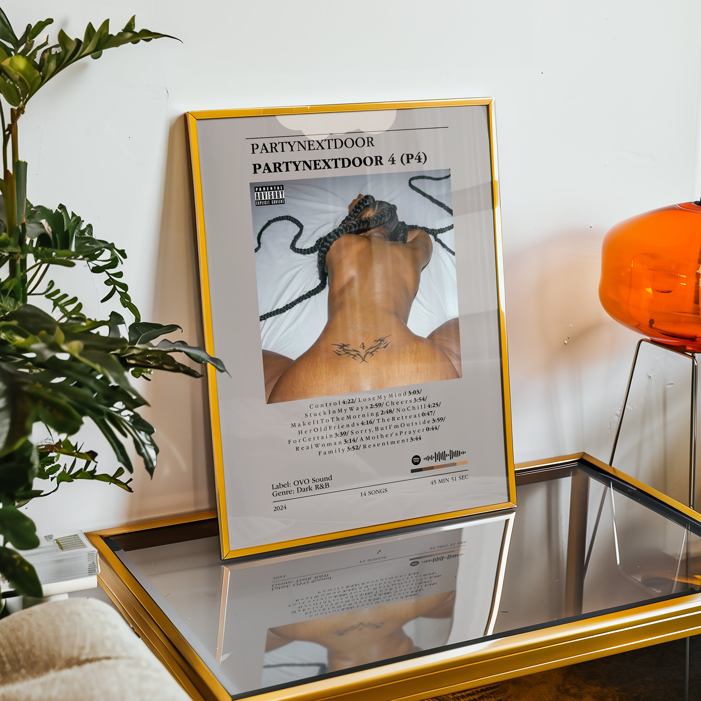 Poster PARTYNEXTDOOR - PARTYNEXTDOOR 4 (P4)