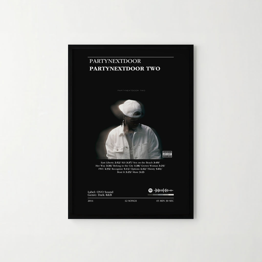 Poster PARTYNEXTDOOR - PARTYNEXTDOOR TWO