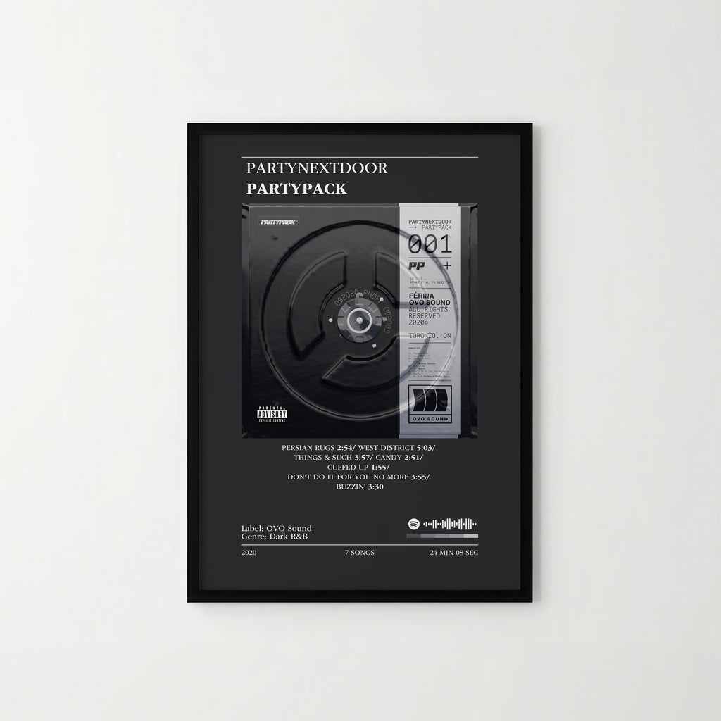 Poster PARTYNEXTDOOR - PARTYPACK