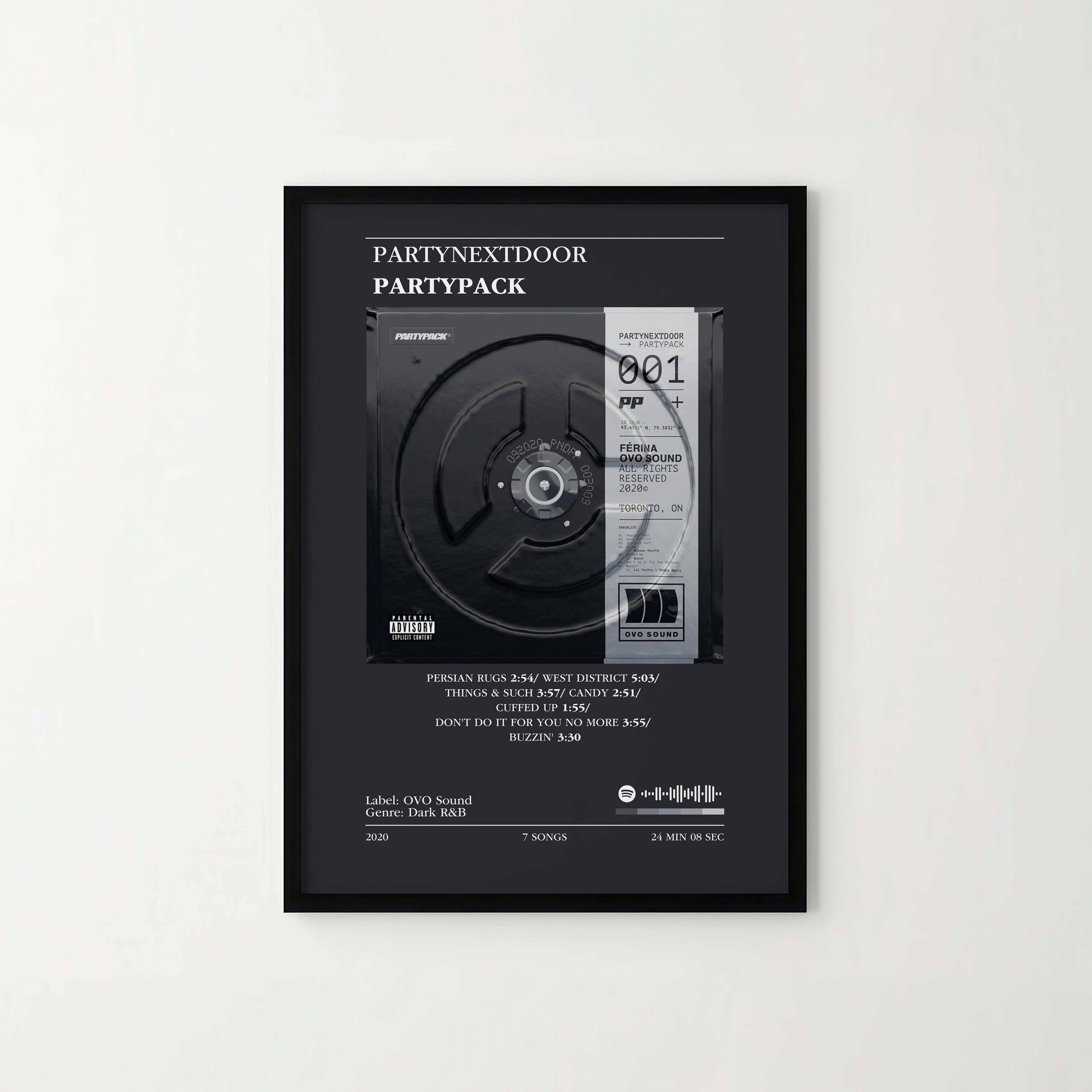 Poster PARTYNEXTDOOR - PARTYPACK