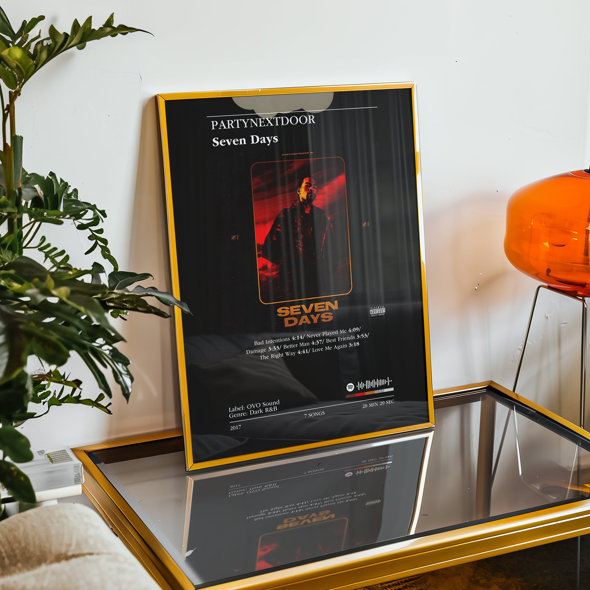 Poster PARTYNEXTDOOR - Seven Days