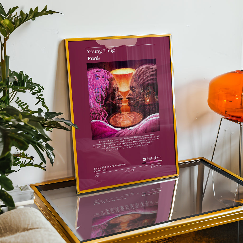 Poster Young Thug - Punk