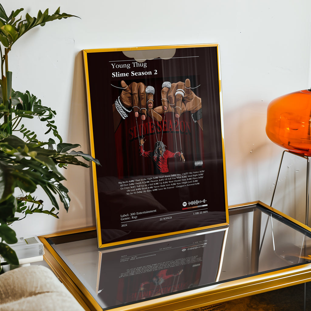 Poster Young Thug - Slime Season 2