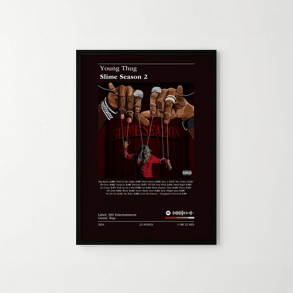 Poster Young Thug - Slime Season 2