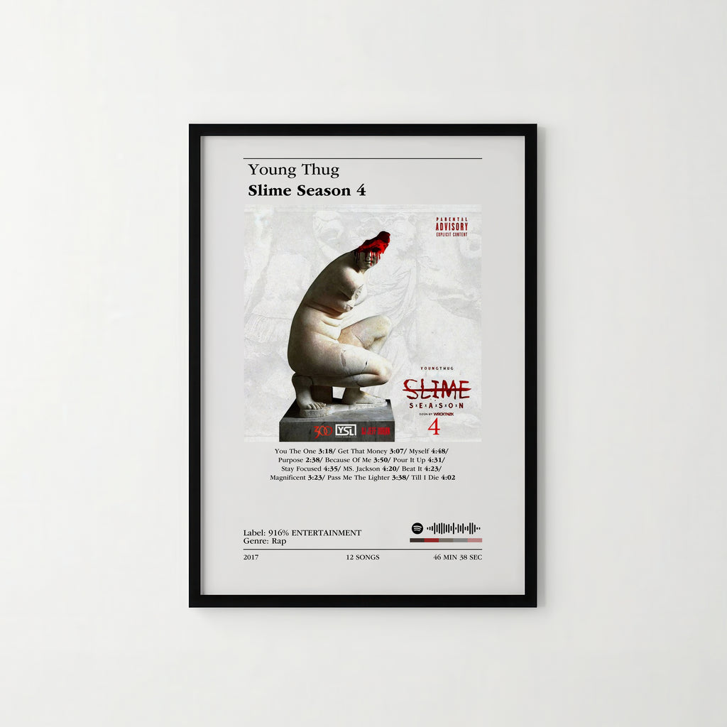 Poster Young Thug - Slime Season 4